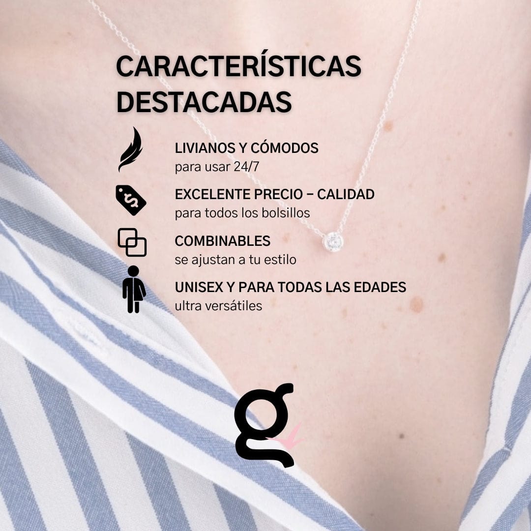 GOIA COLLAR Choker Estrella plata