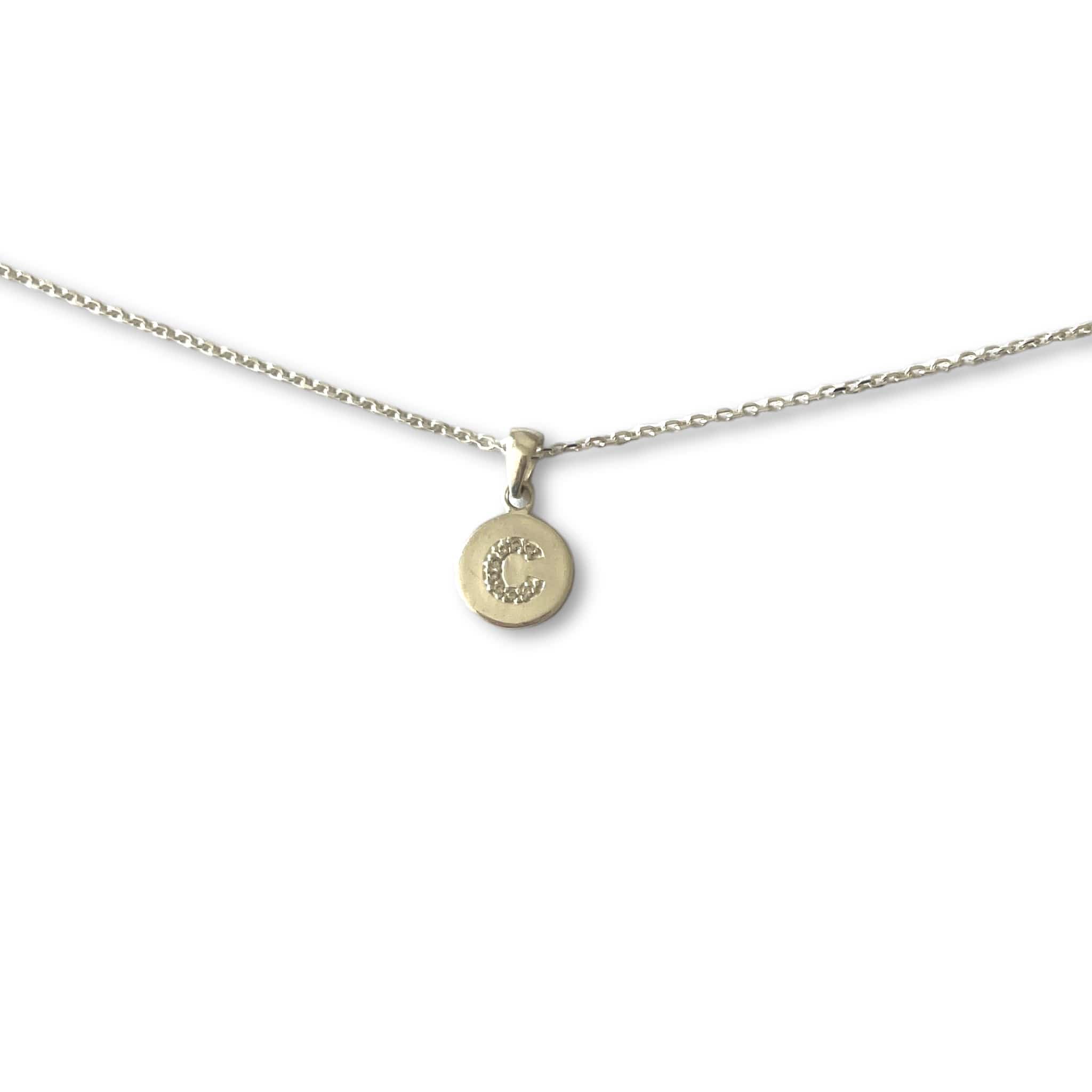 Goia Collar Collar Letras Silver