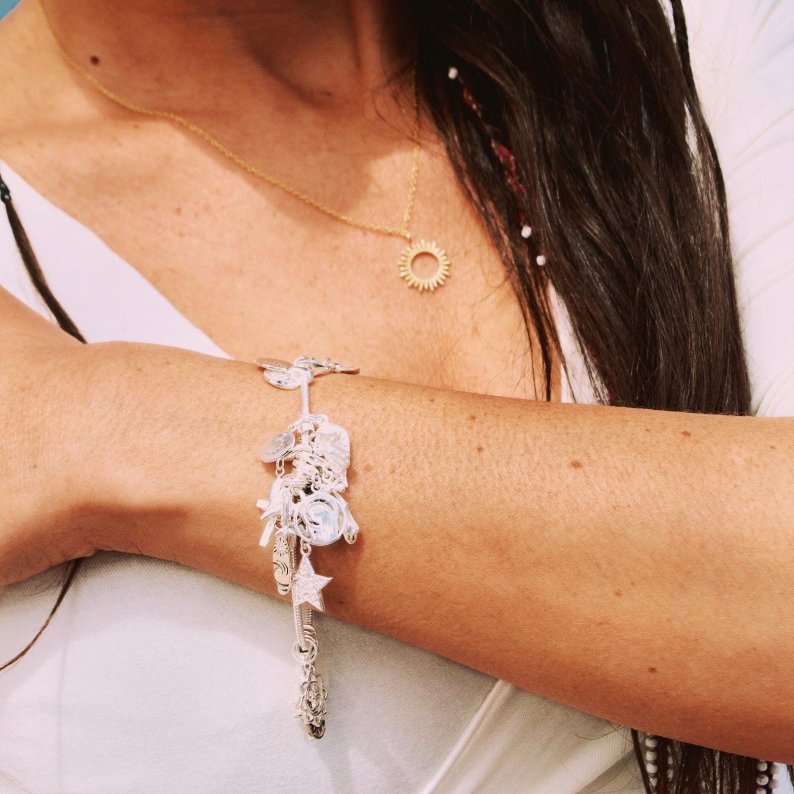 GOIA Collar Collar Rayos de Sol Gold