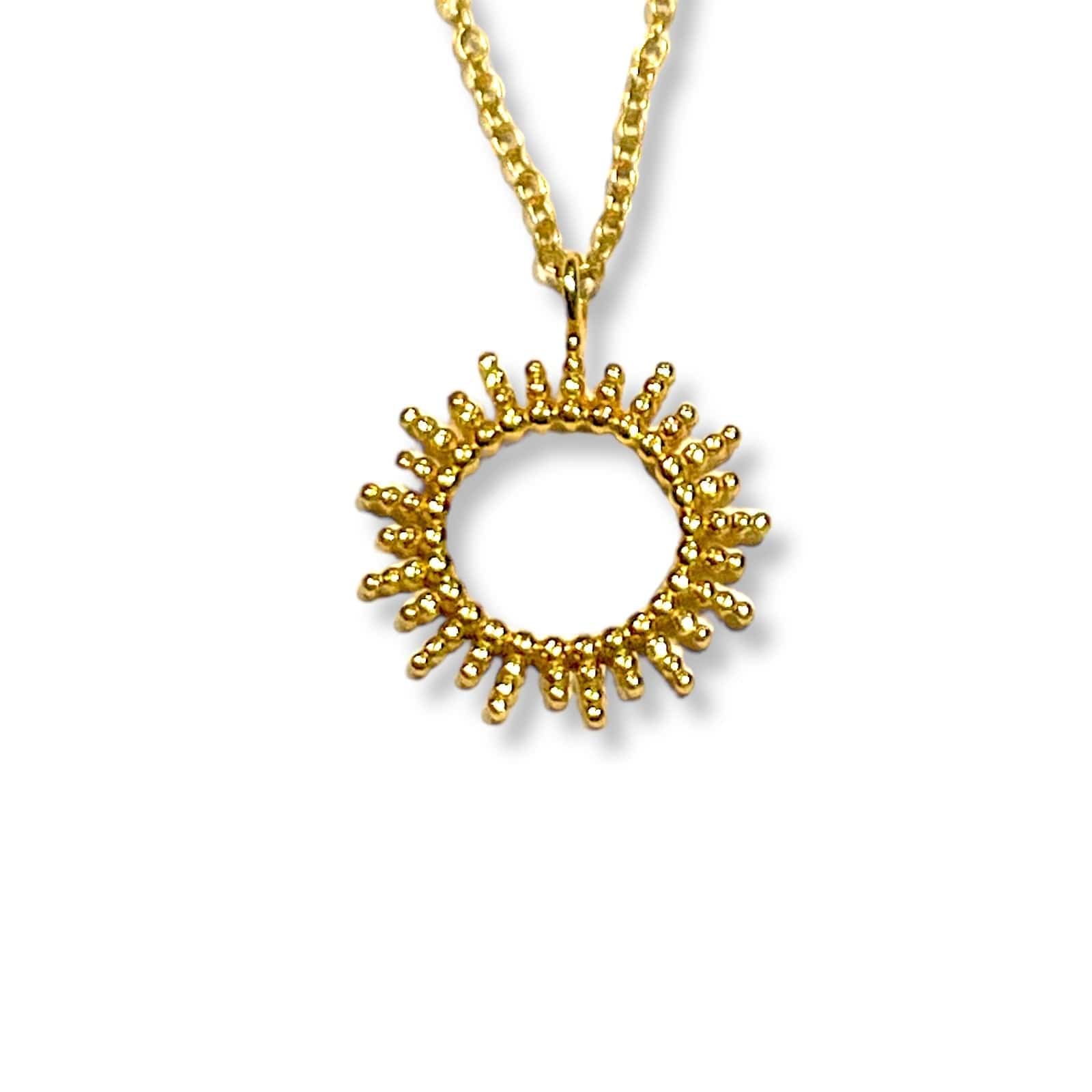 GOIA Collar Collar Rayos de Sol Gold