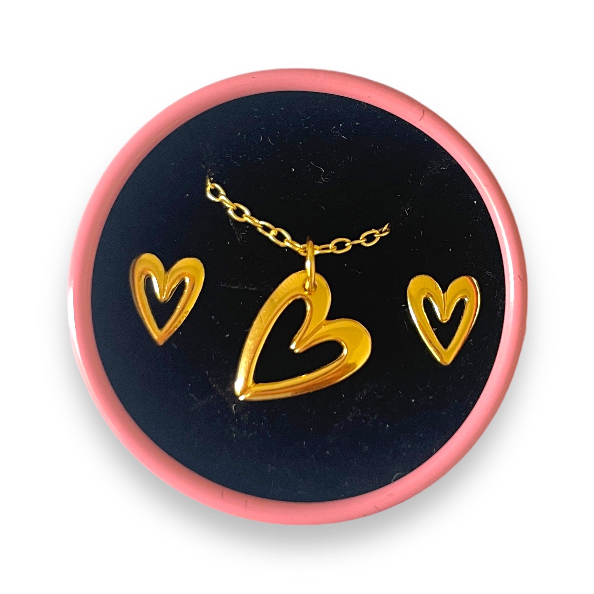 Goia pack de joyas Pack Corazón Dibujado Gold