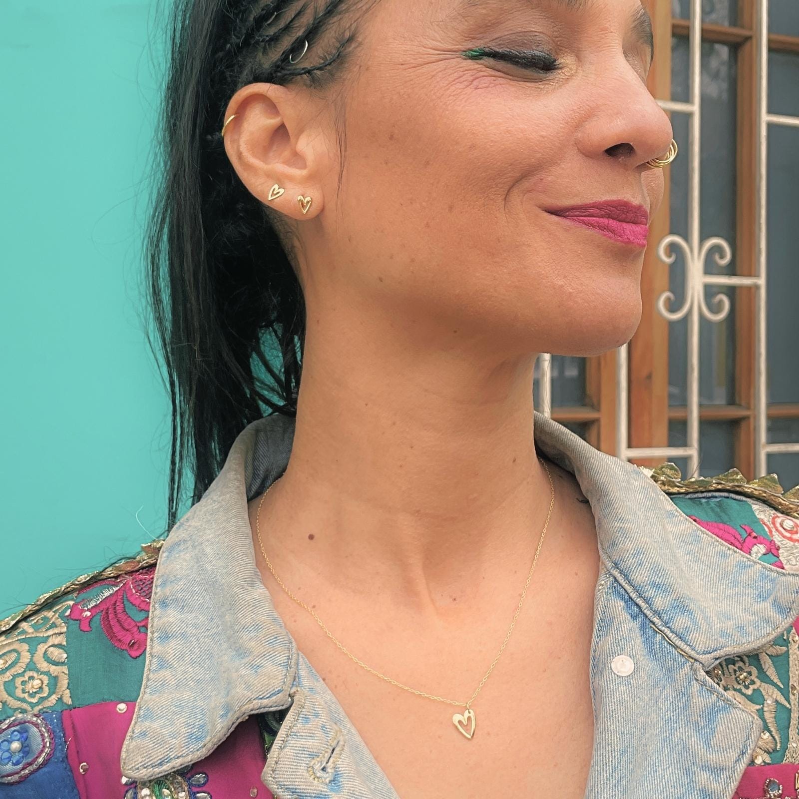 Goia pack de joyas Pack Corazón Dibujado Gold