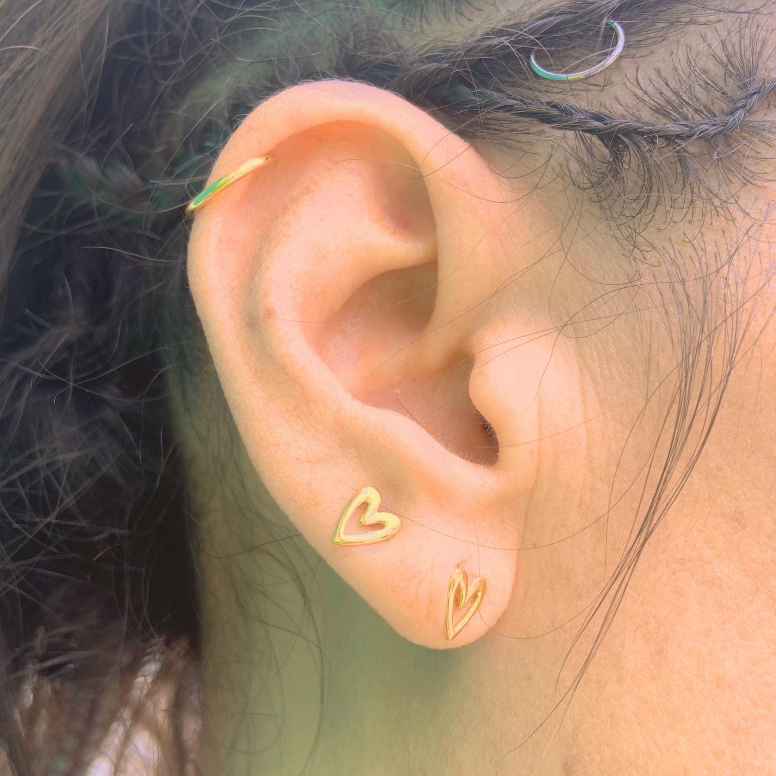 Goia pack de joyas Pack Corazón Dibujado Gold