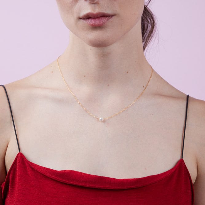 Goia pack de joyas Pack Perlas (Aritos + Collar) Gold