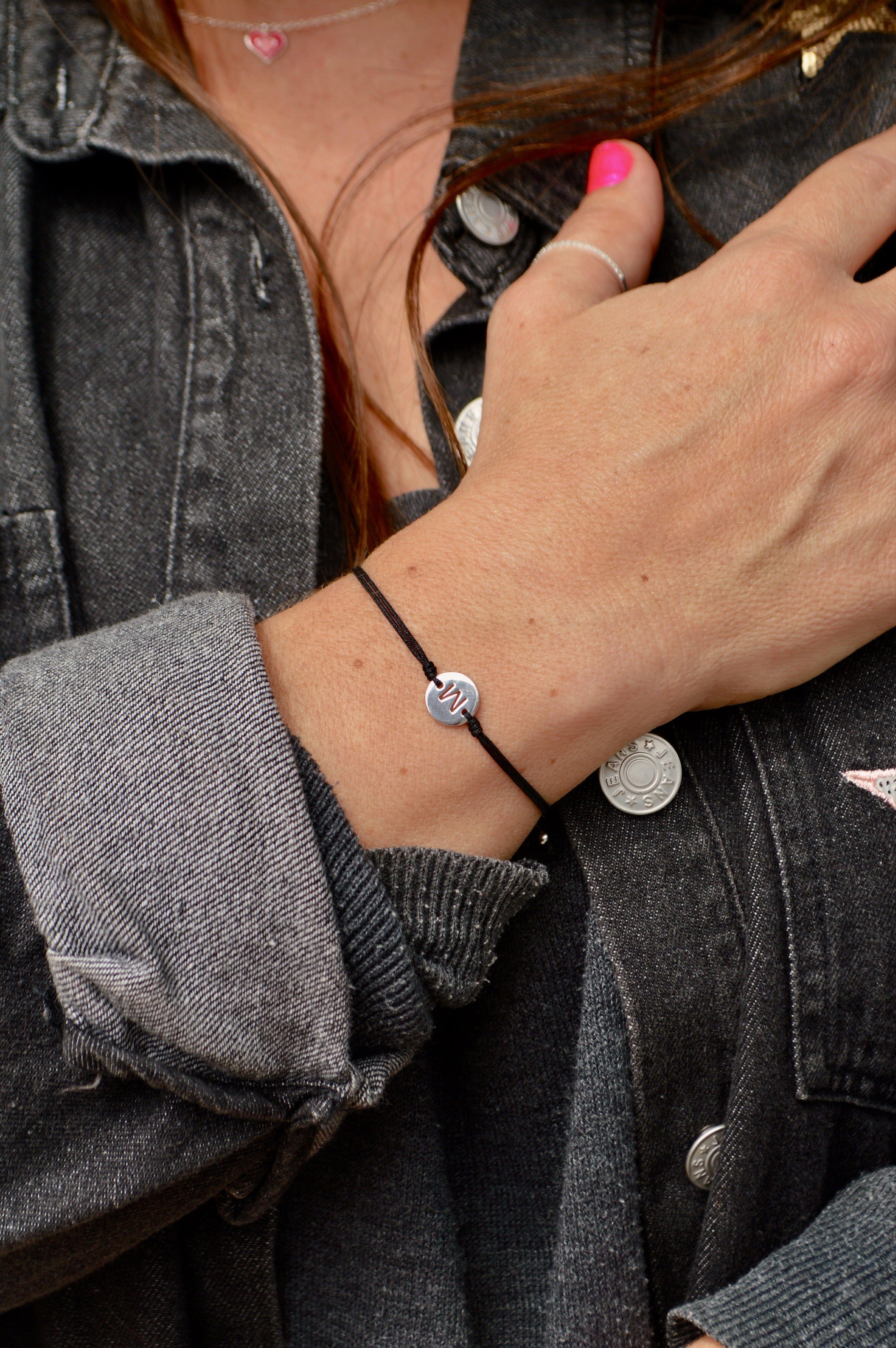 Goia PULSERA Pulsera Amuleto Letras