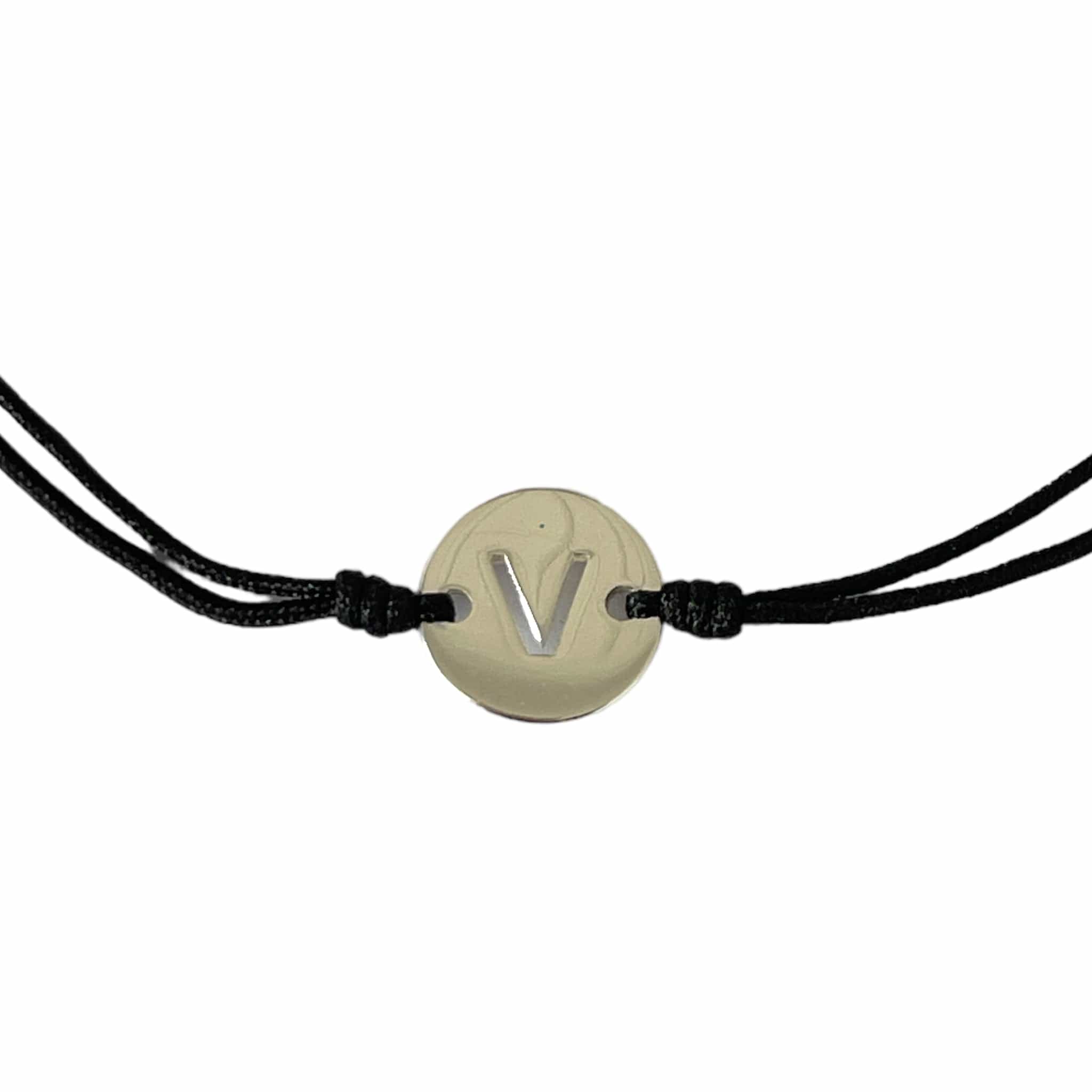 Goia PULSERA V Pulsera Amuleto Letras