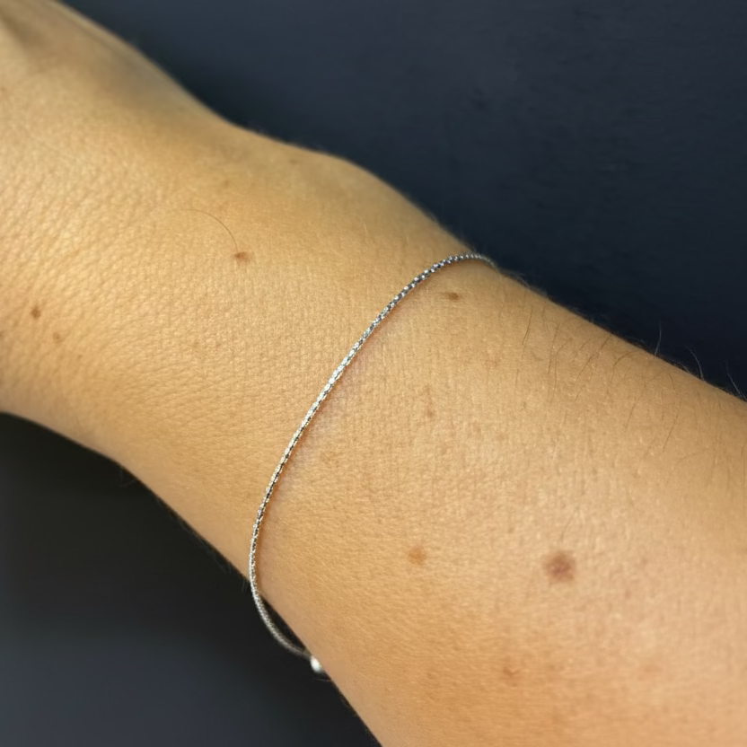 Goia Pulsera Pulsera Cobra Plata