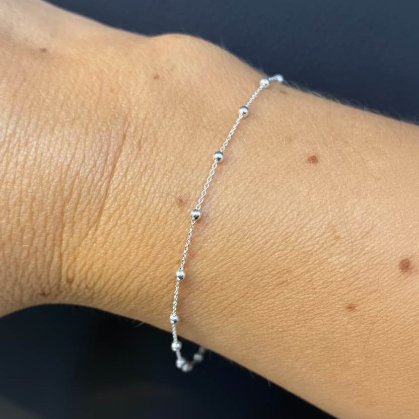 Goia Pulsera Pulsera Esferas Plata