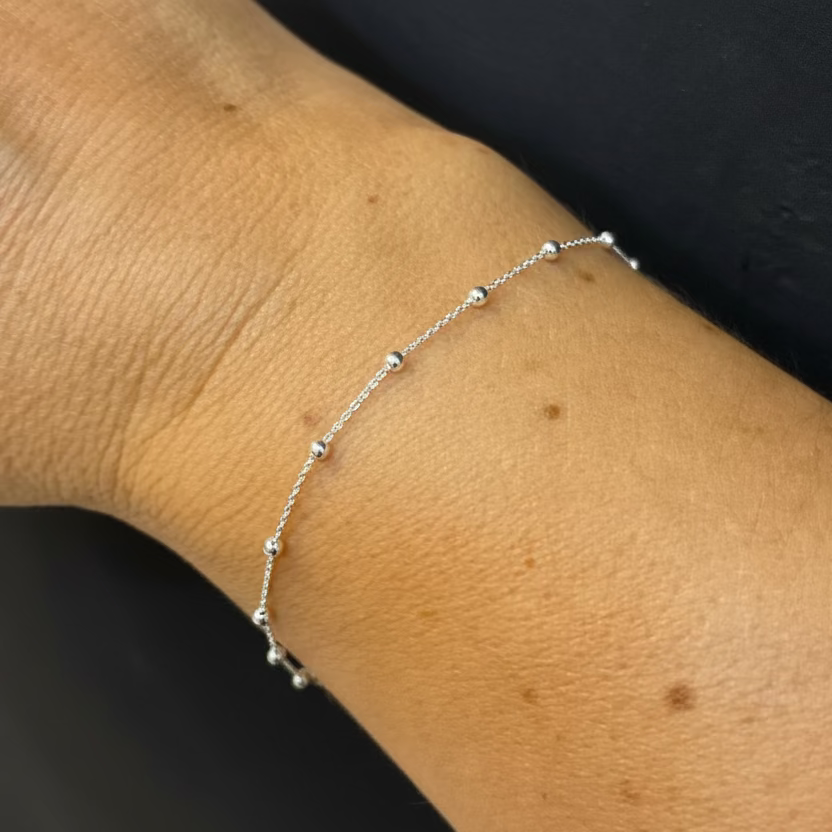 Goia Pulsera Pulsera Esferas Plata