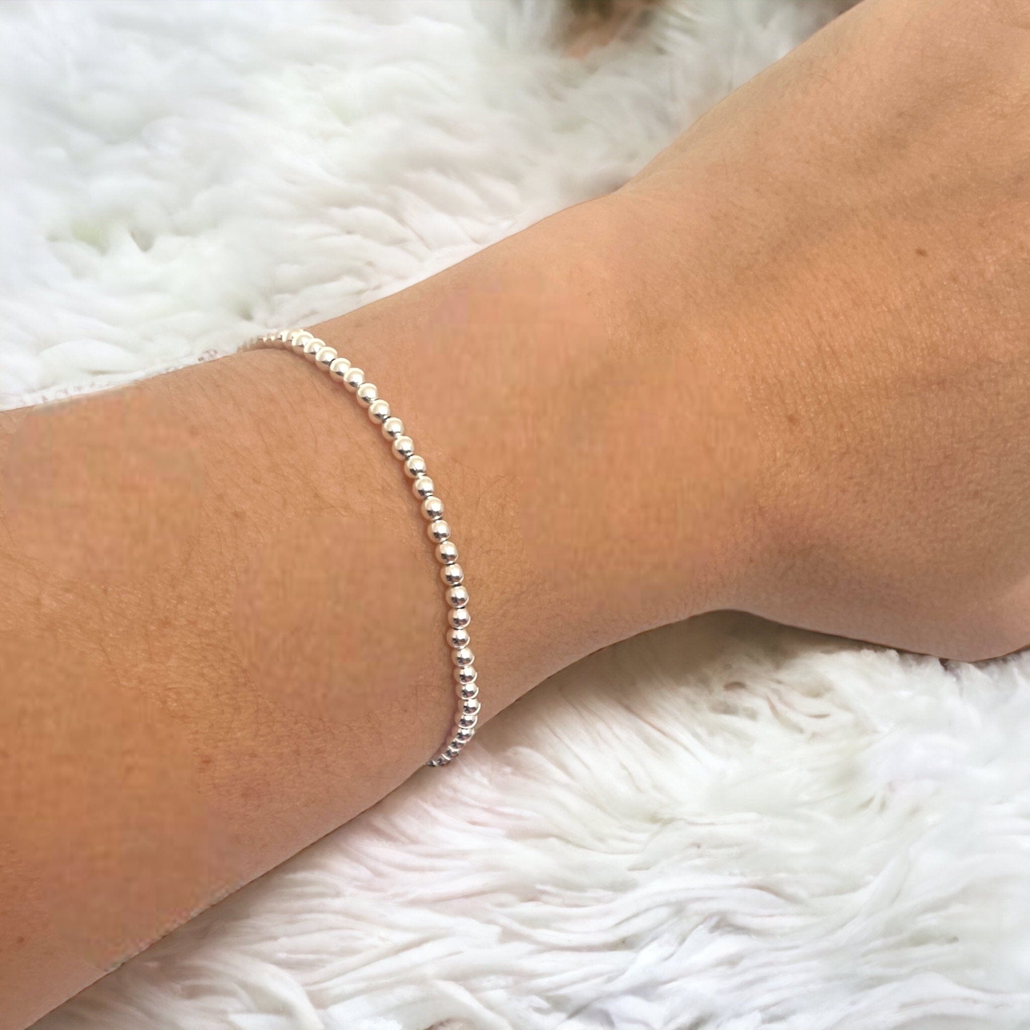 Goia PULSERA Pulsera Mostacillas Plata