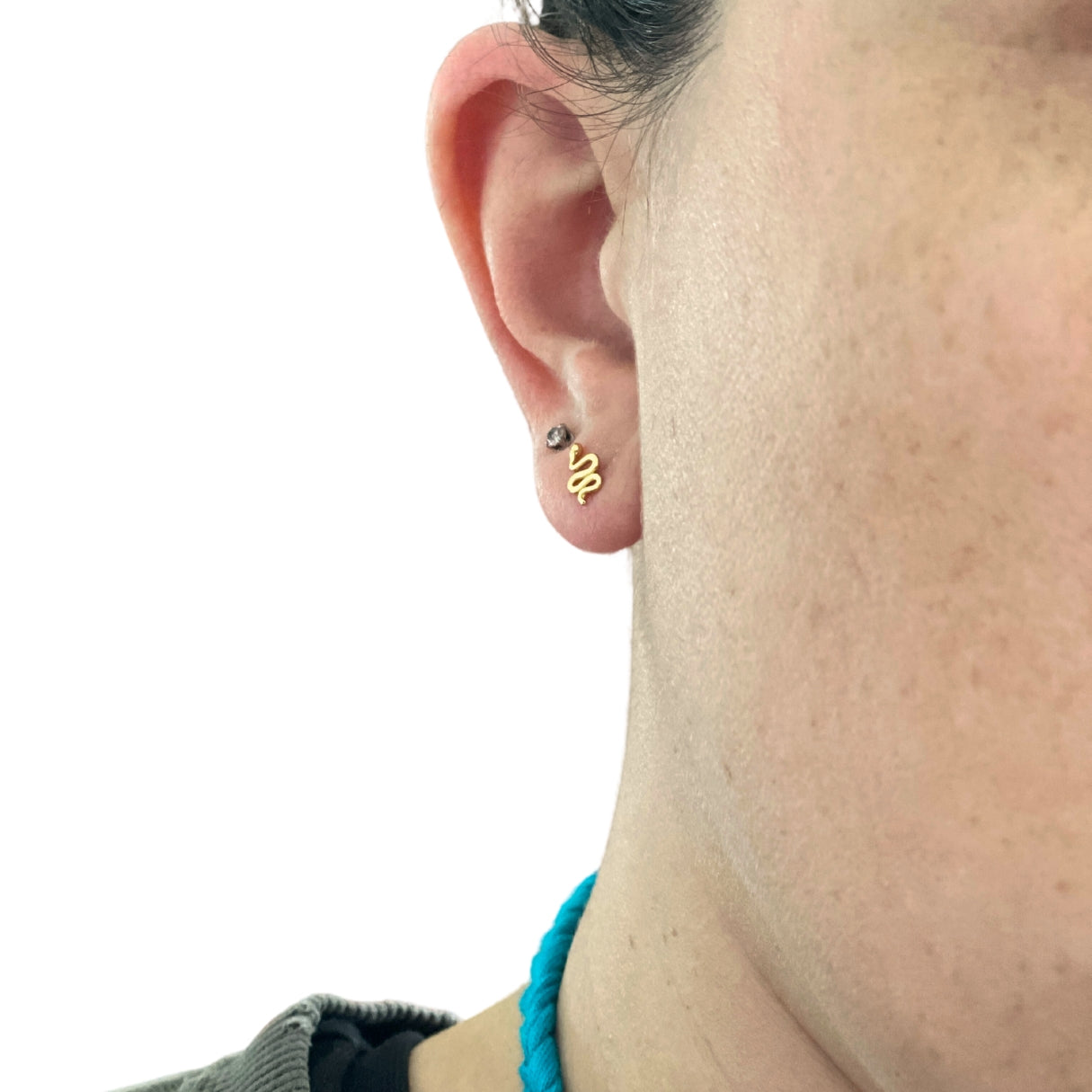 Aros Serpiente Gold