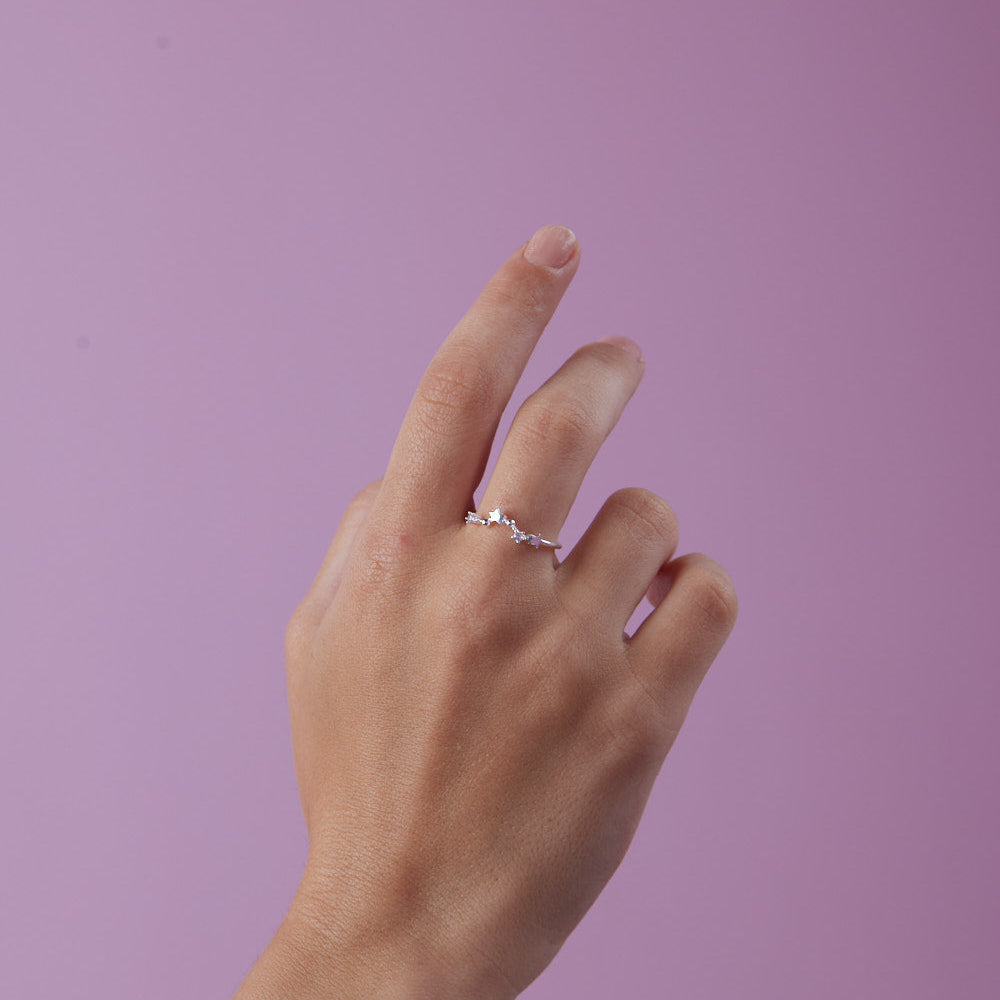 Anillo Piscis Plata