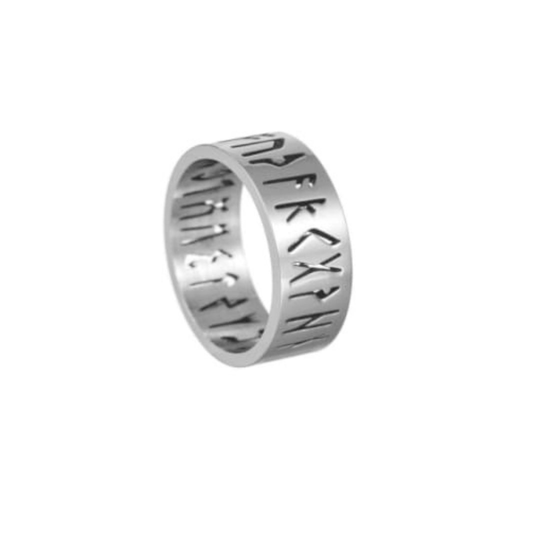 Anillo Calado Unisex - Acero Inoxidable