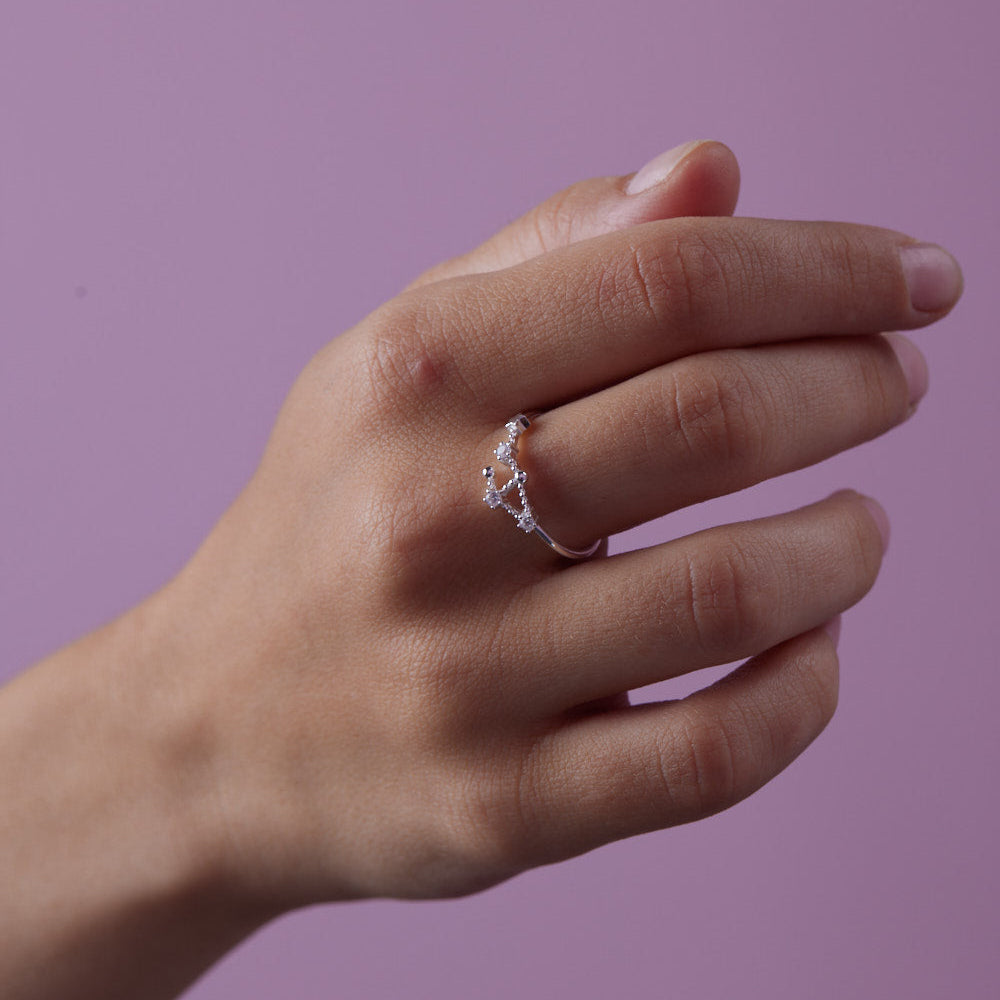 Anillo Libra Plata