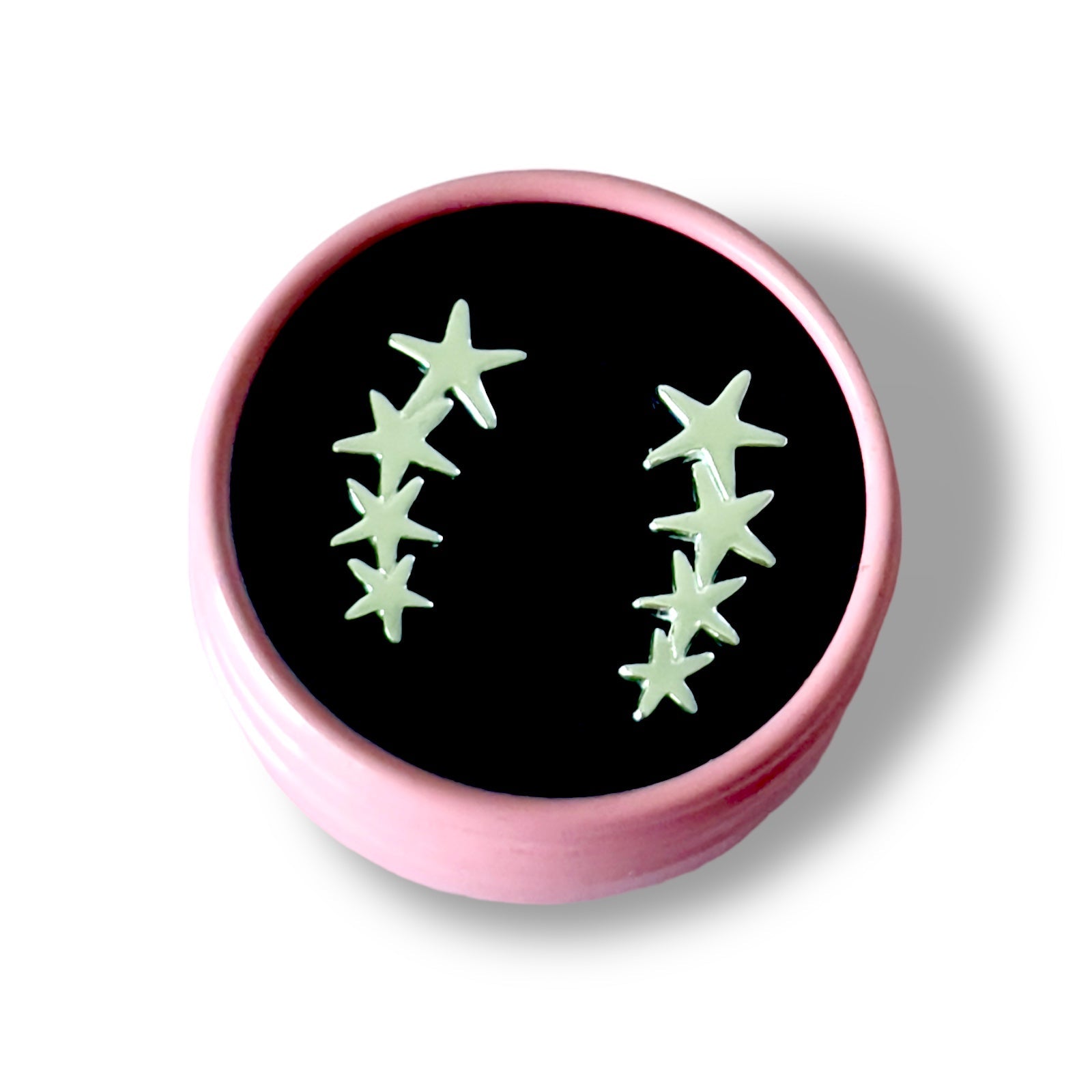 Aros Estrella Símil Trepador Silver