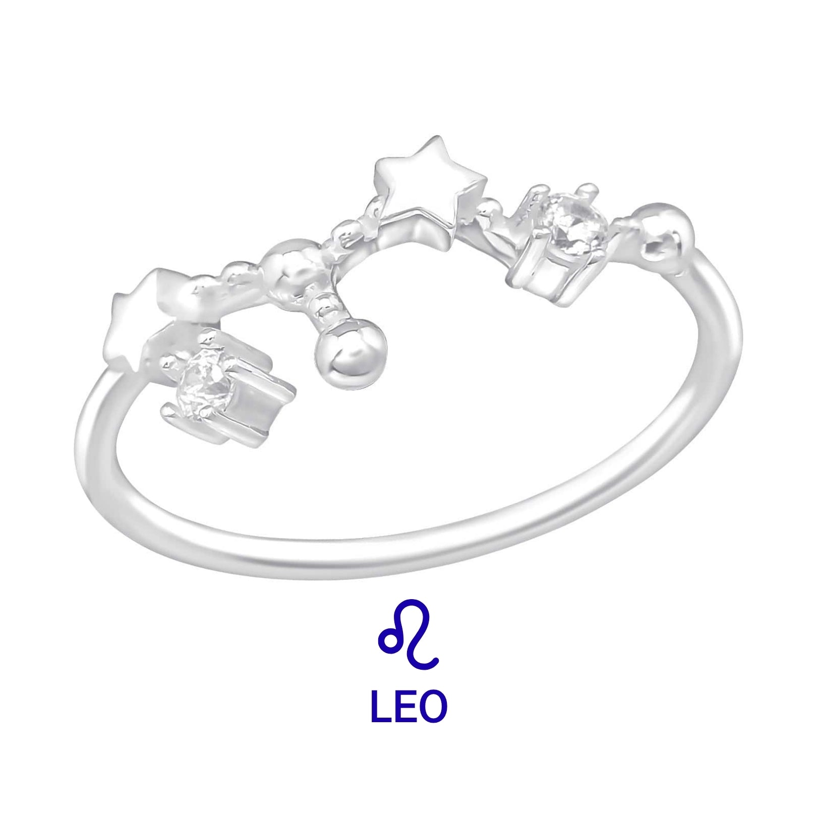Anillo Leo Plata