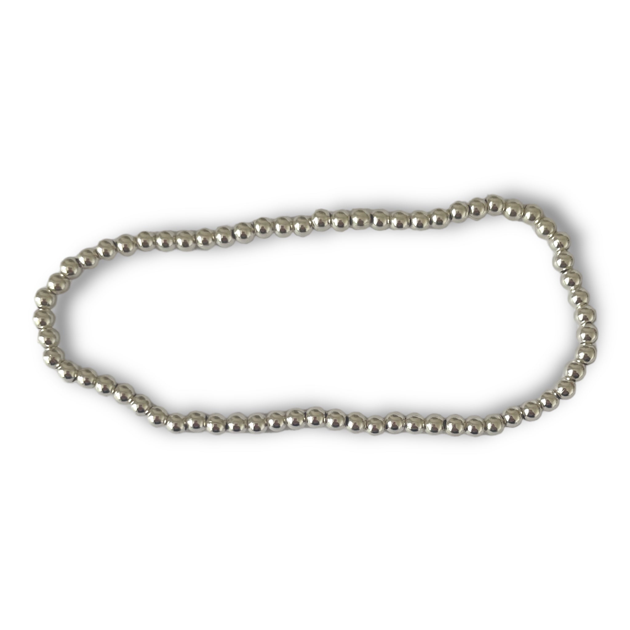 Pulsera Mostacillas Plata