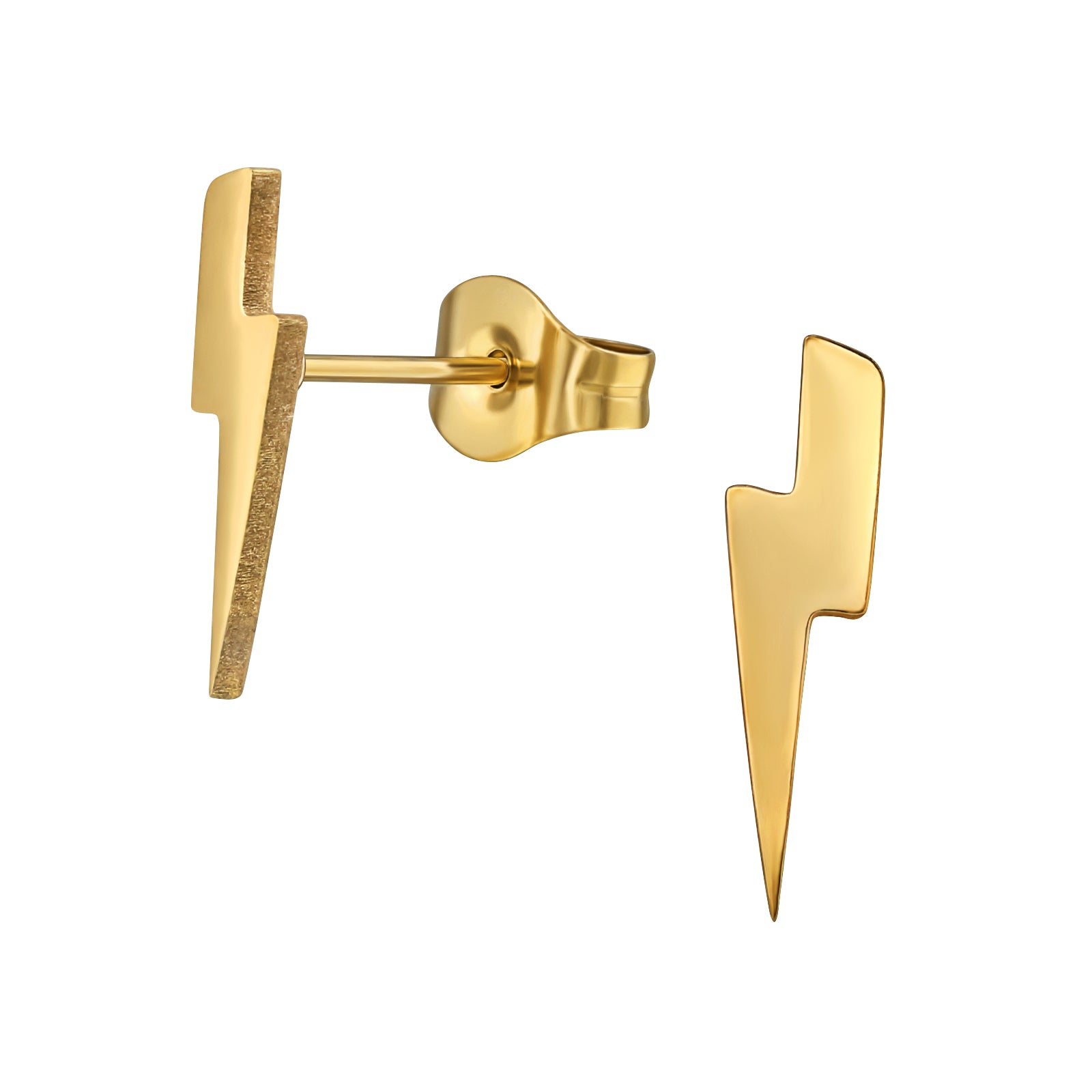 Aros Rayo 3x13 mm Acero Gold