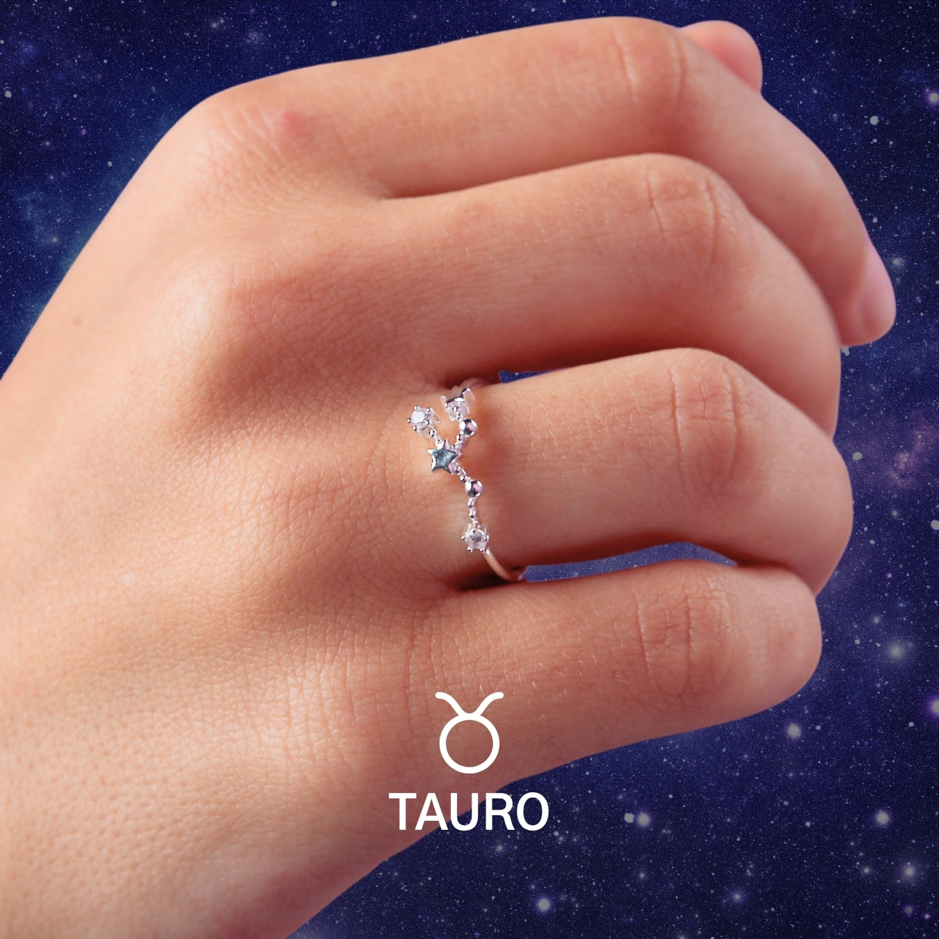 Anillo Tauro Plata
