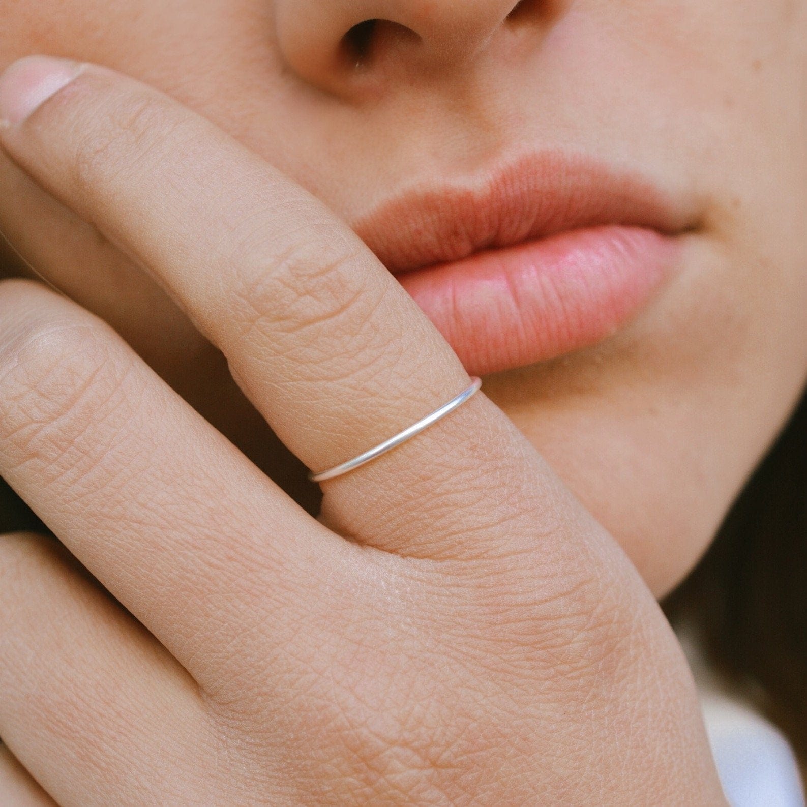 ANILLO ARGOLLA FINA PLATA