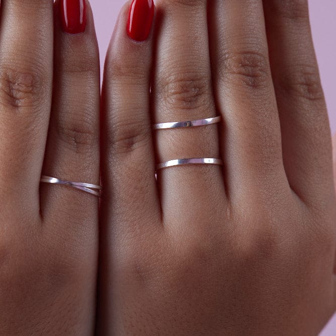 Goia ANILLO 13 Anillo Doble Curvas