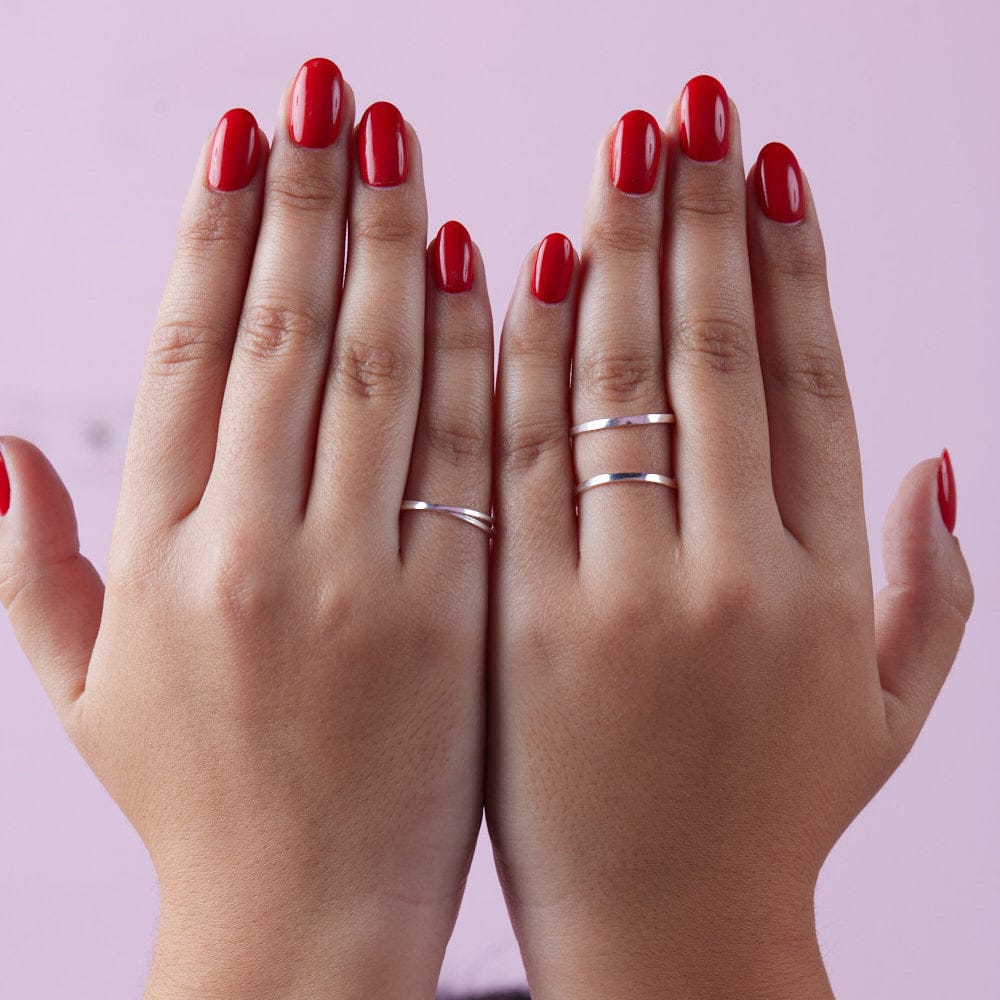 Goia ANILLO 13 Anillo Doble Curvas