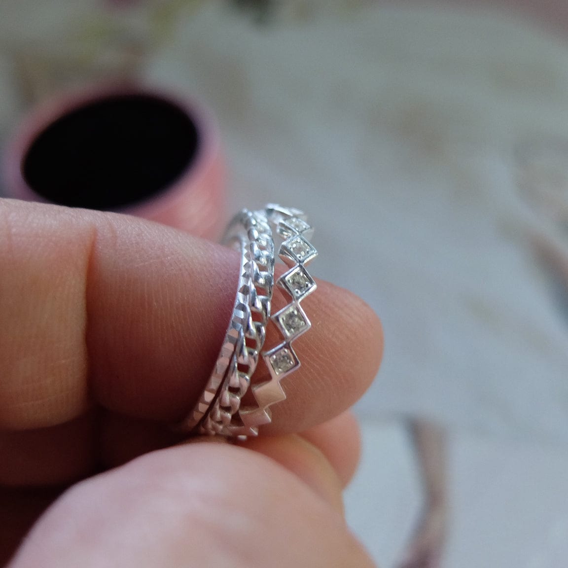 GOIA ANILLO Anillo Rombos 2.0