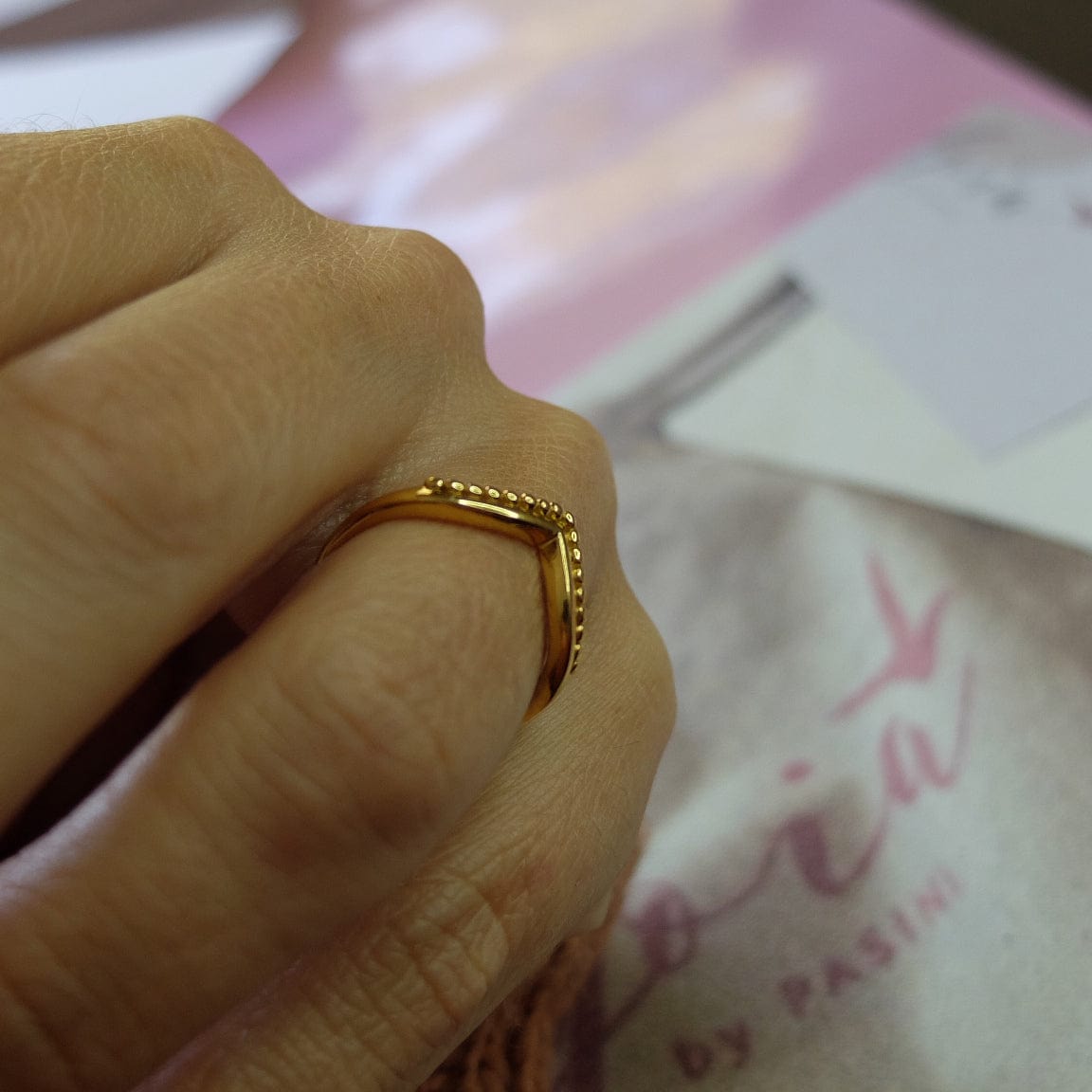 GOIA ANILLO Anillo VALENTÍA Gold