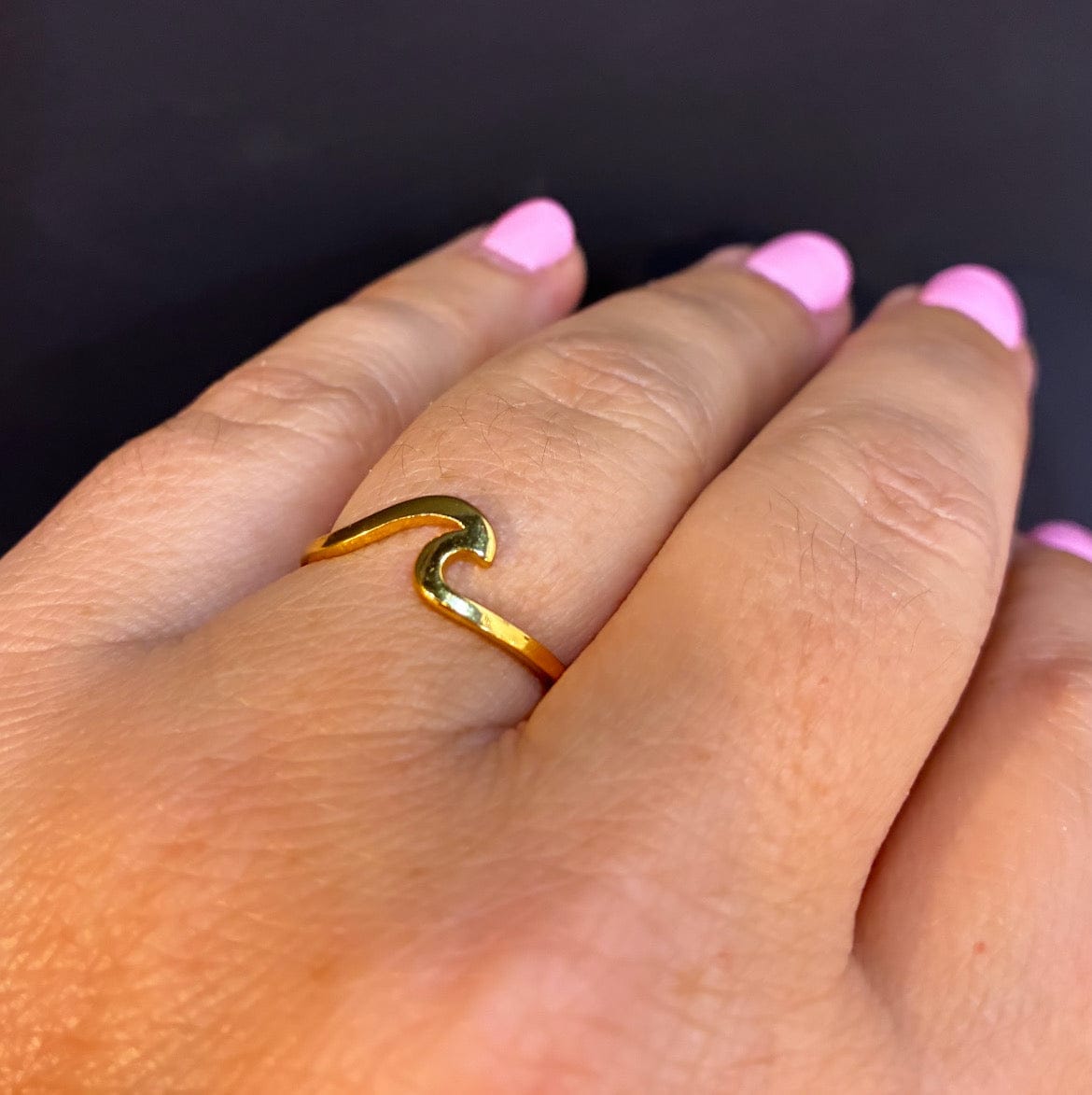 Goia ANILLO Anillo Wave gold