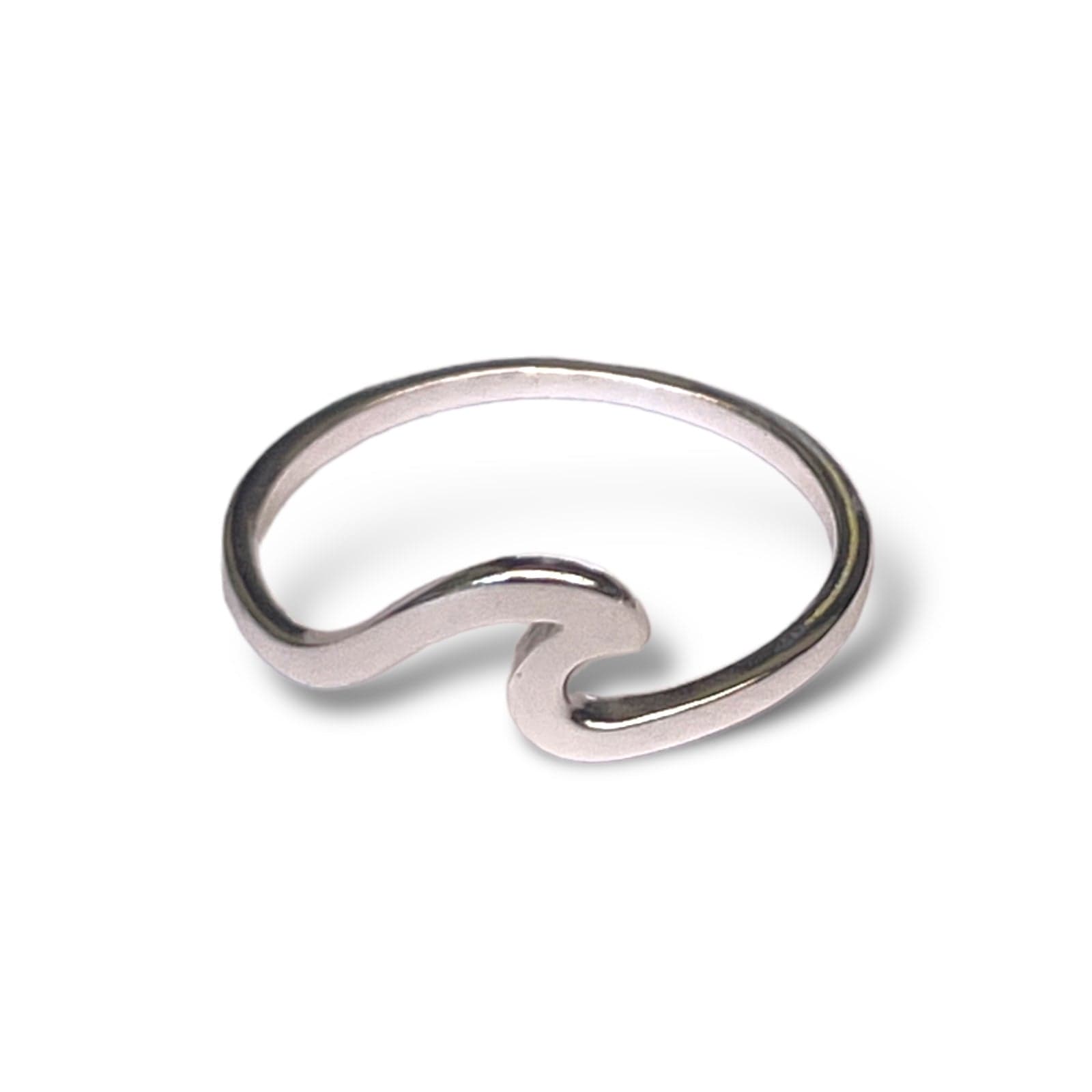 Anillo Wave plata