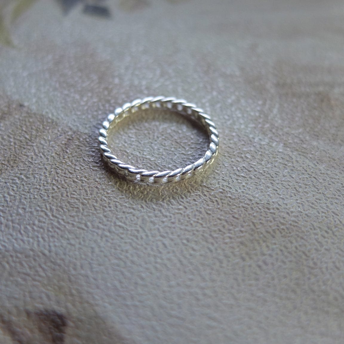 Anillo Cadena Recta 1,8 mm Plata