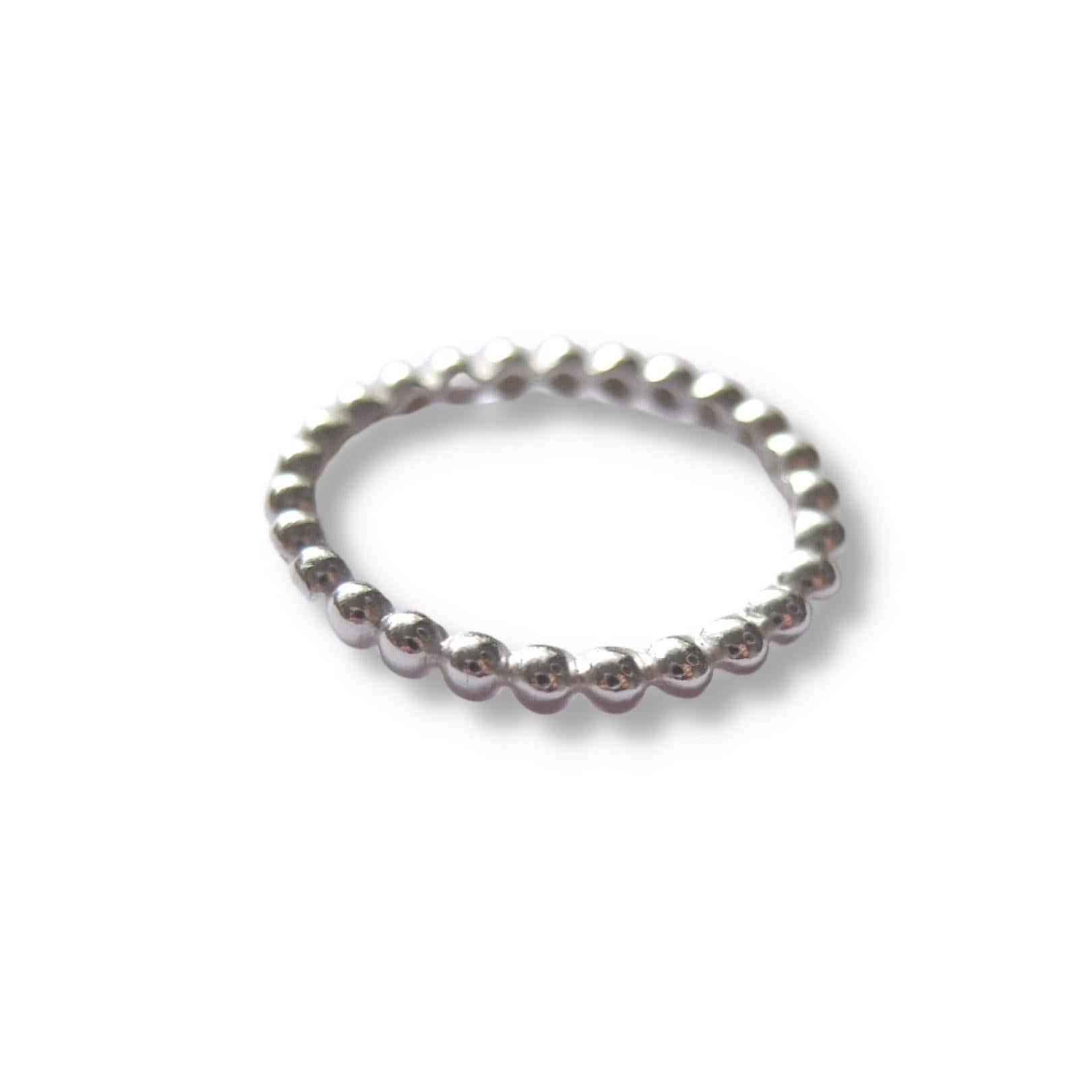 Anillo Pelotitas 2,3 mm Plata