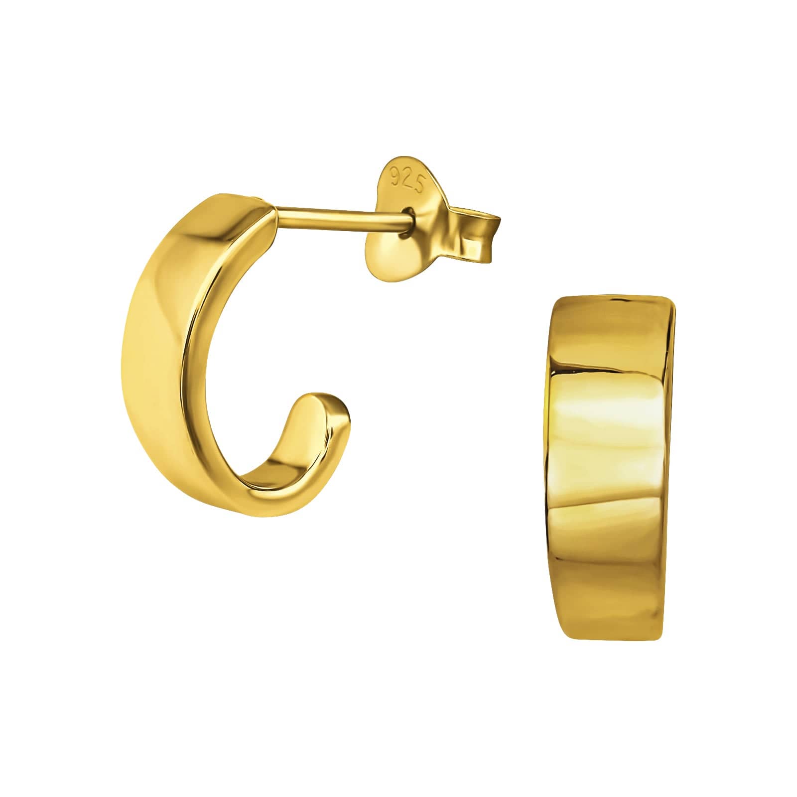Goia AROS 1/2 argolla 4x10 mm gold