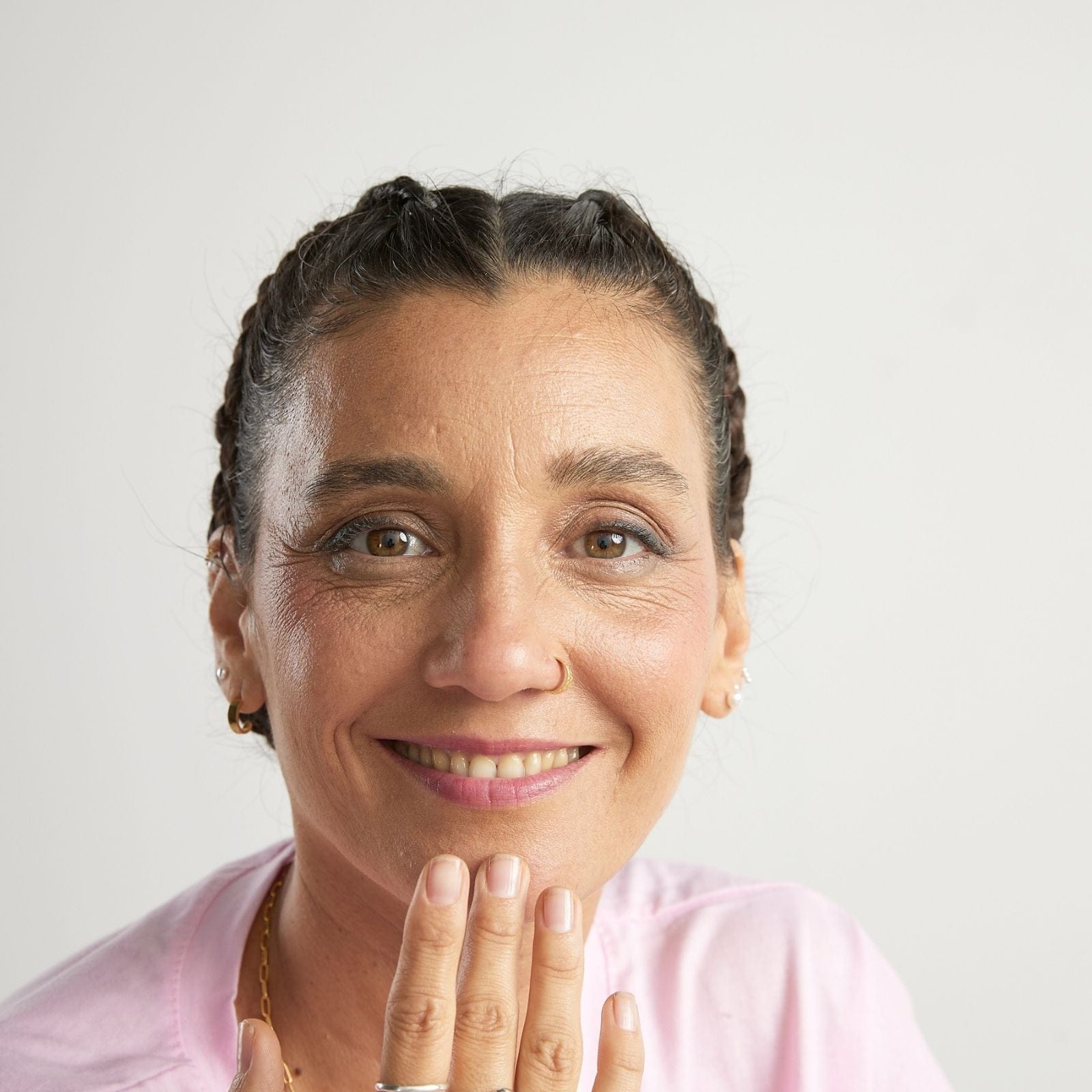 Goia AROS Aro bolita 4mm plata