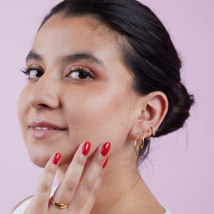 Goia AROS Aros 1/2 Argolla 10 mm circones gold