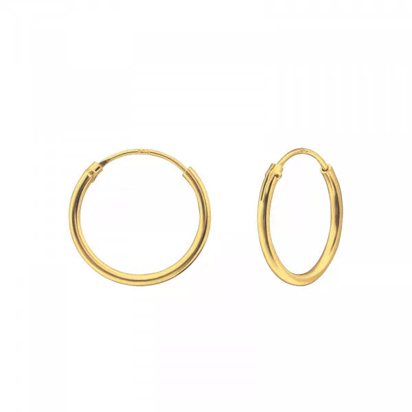 Goia AROS Aros argolla 14 mm gold