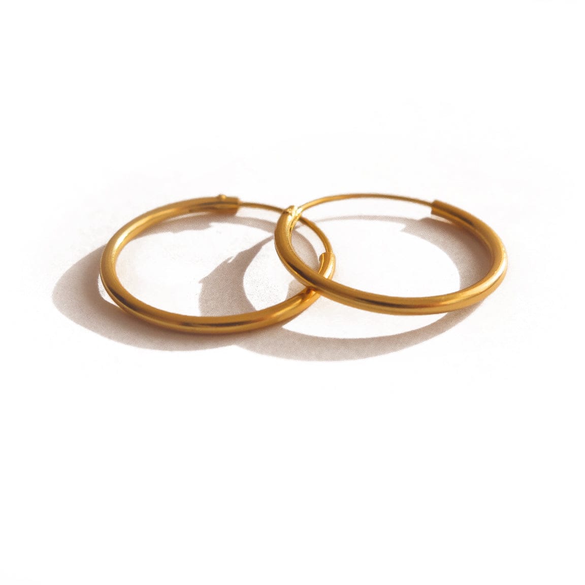 Aros Argolla 18 mm Gold