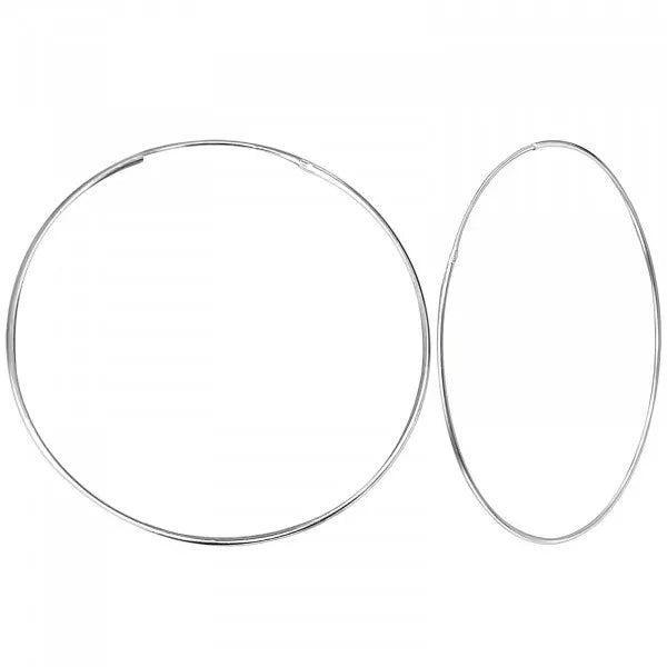 Goia AROS Aros Argolla 50 mm Plata
