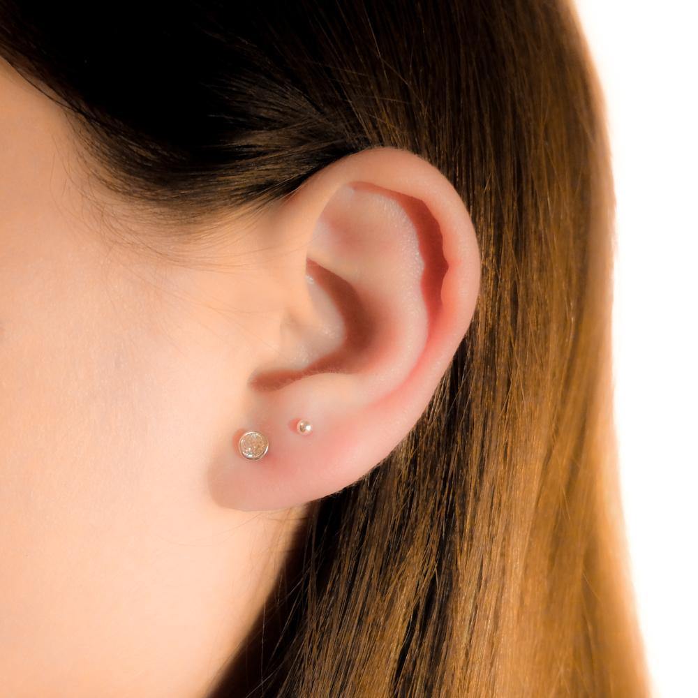 Aro bolita 2,5mm plata - Goia