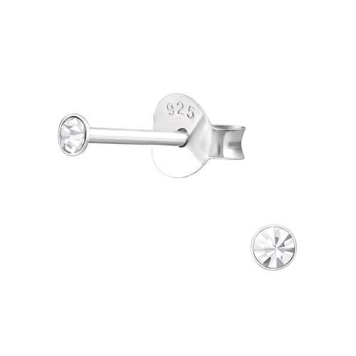 Aros circon 2 mm redondo
