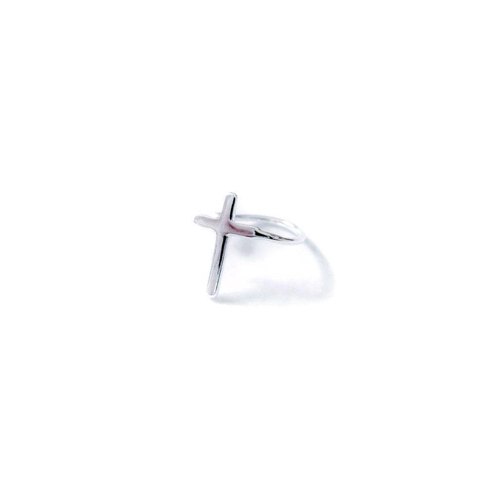 Cuff Cruz plata - Goia