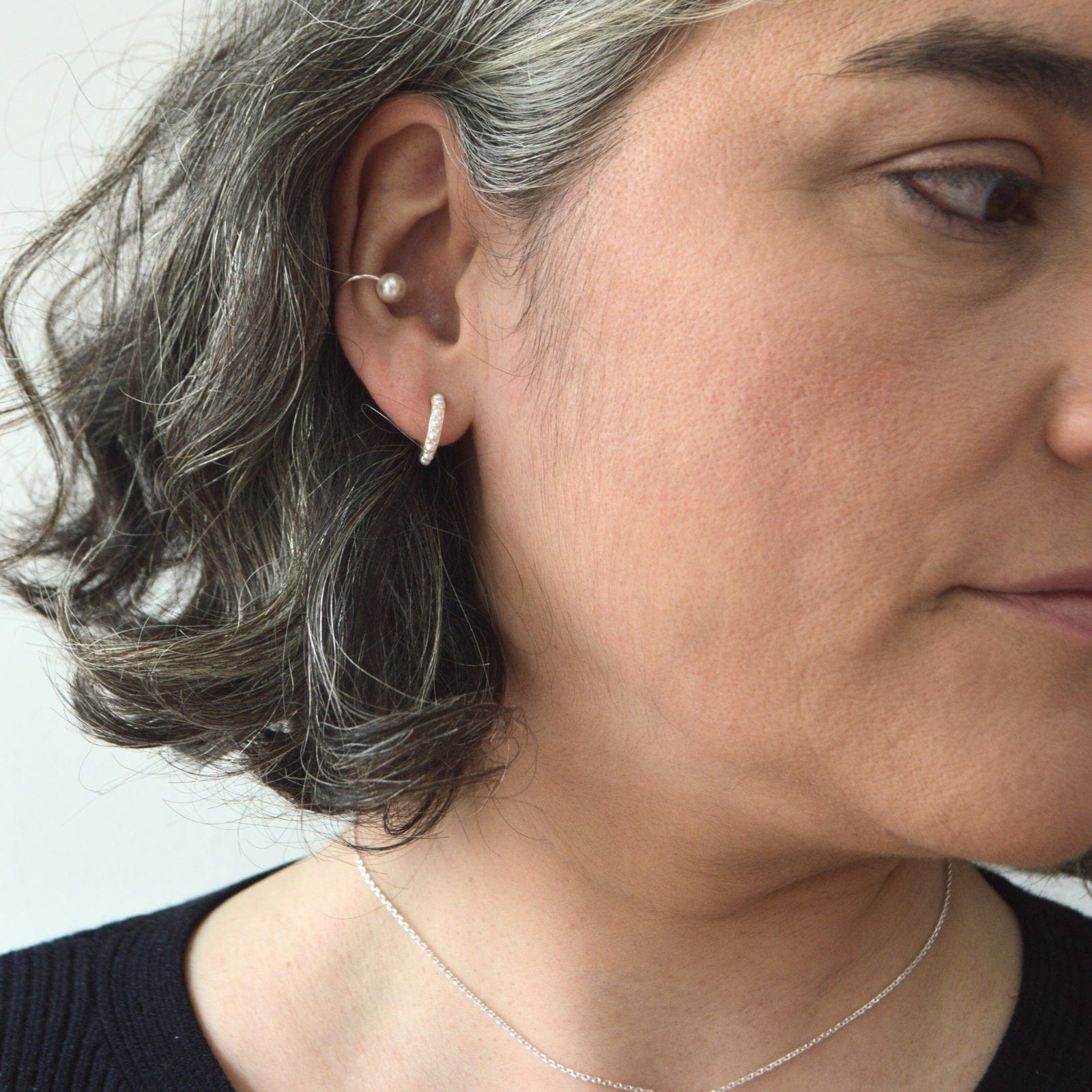 GOIA Aros Cuff Perlas