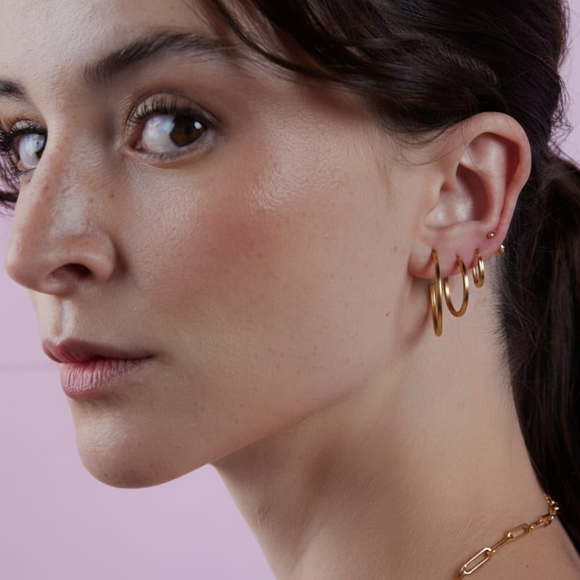 Goia AROS Pack Argolla Plana Gold