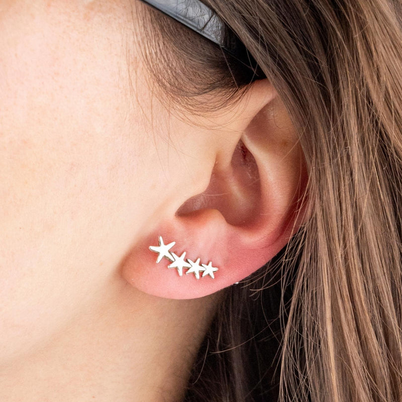 Trepador estrellas plata