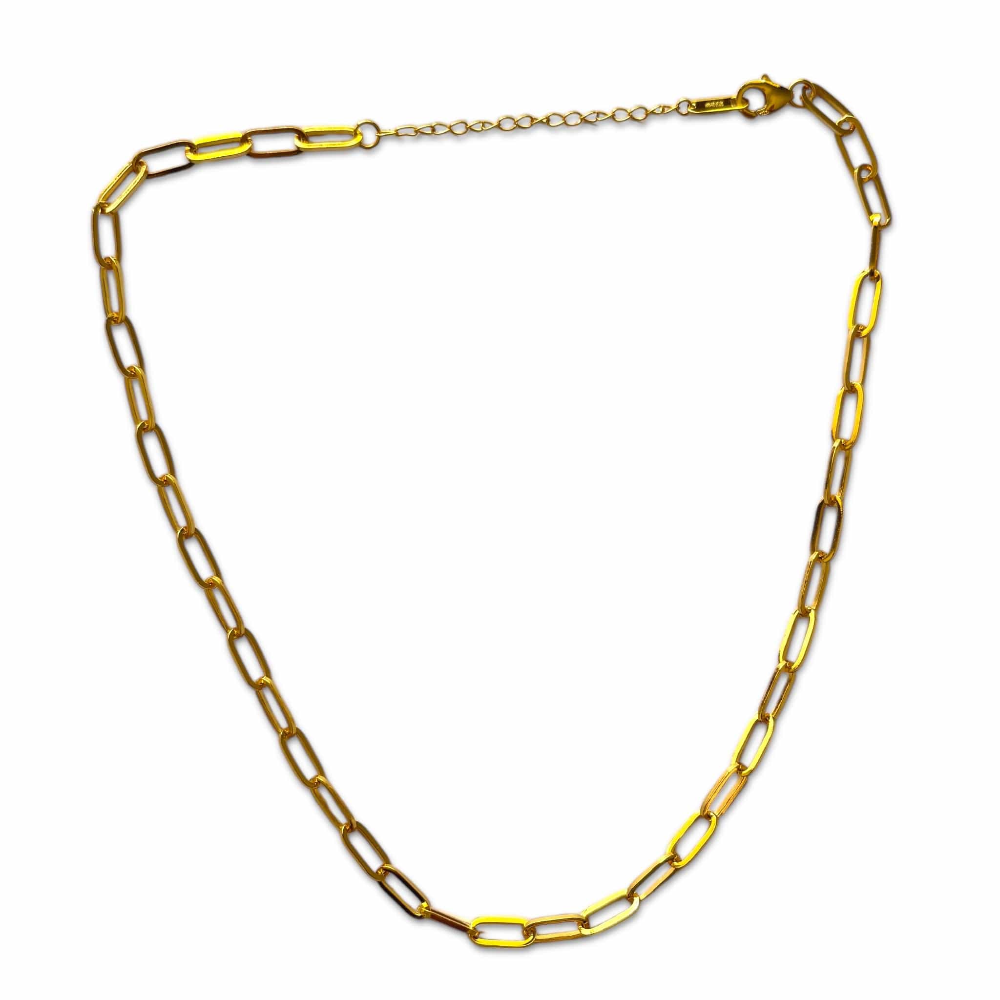 Goia Cadena Choker Cadena Gruesa Gold