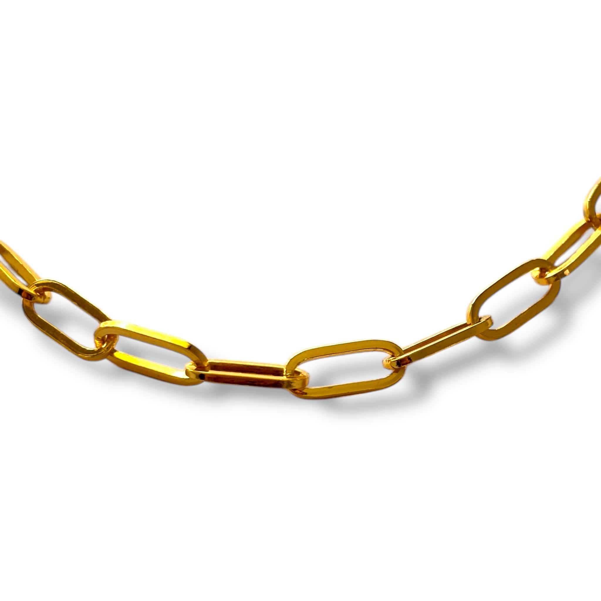 Goia Cadena Choker Cadena Gruesa Gold