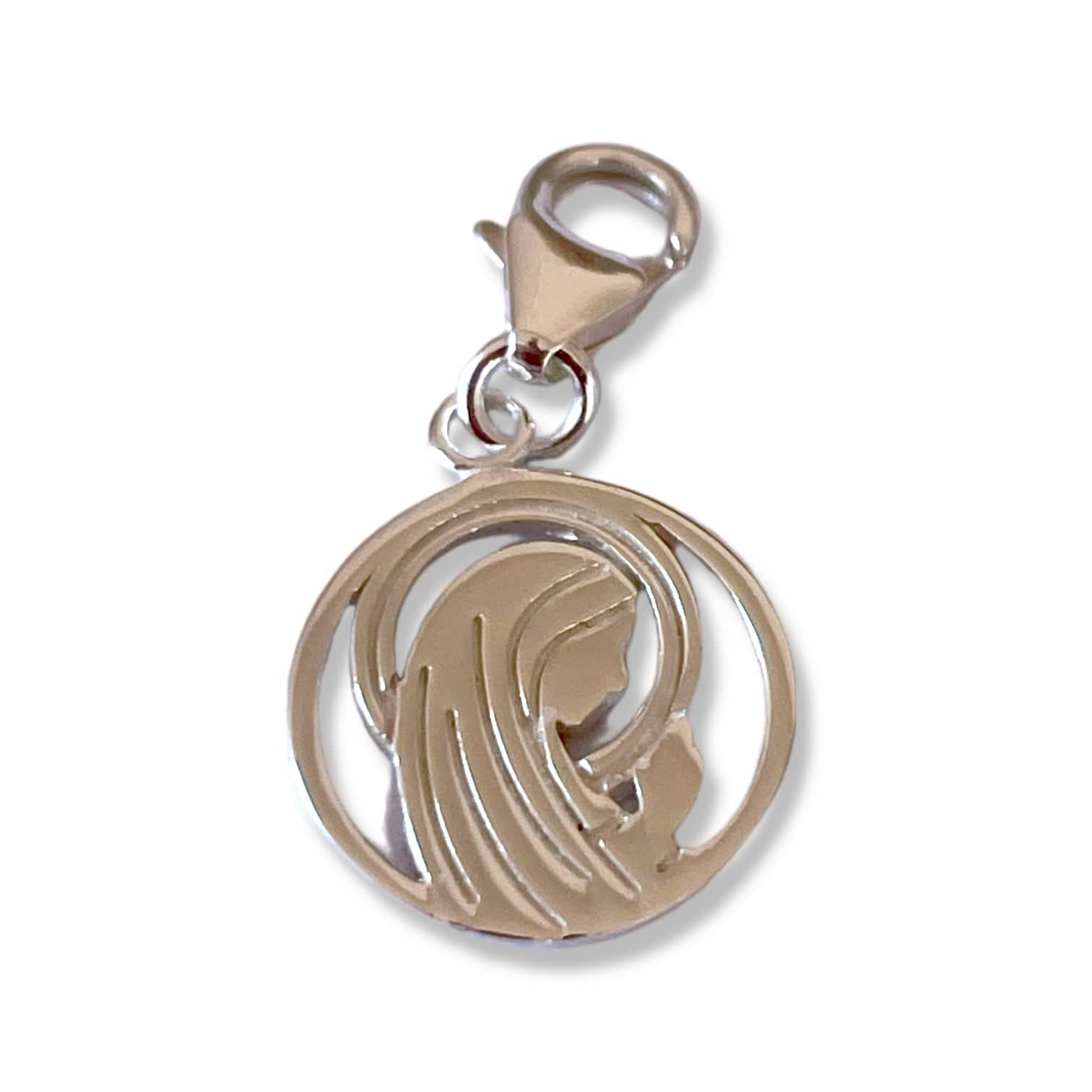 GOIA Charm Charm Virgen 12x12 Plata