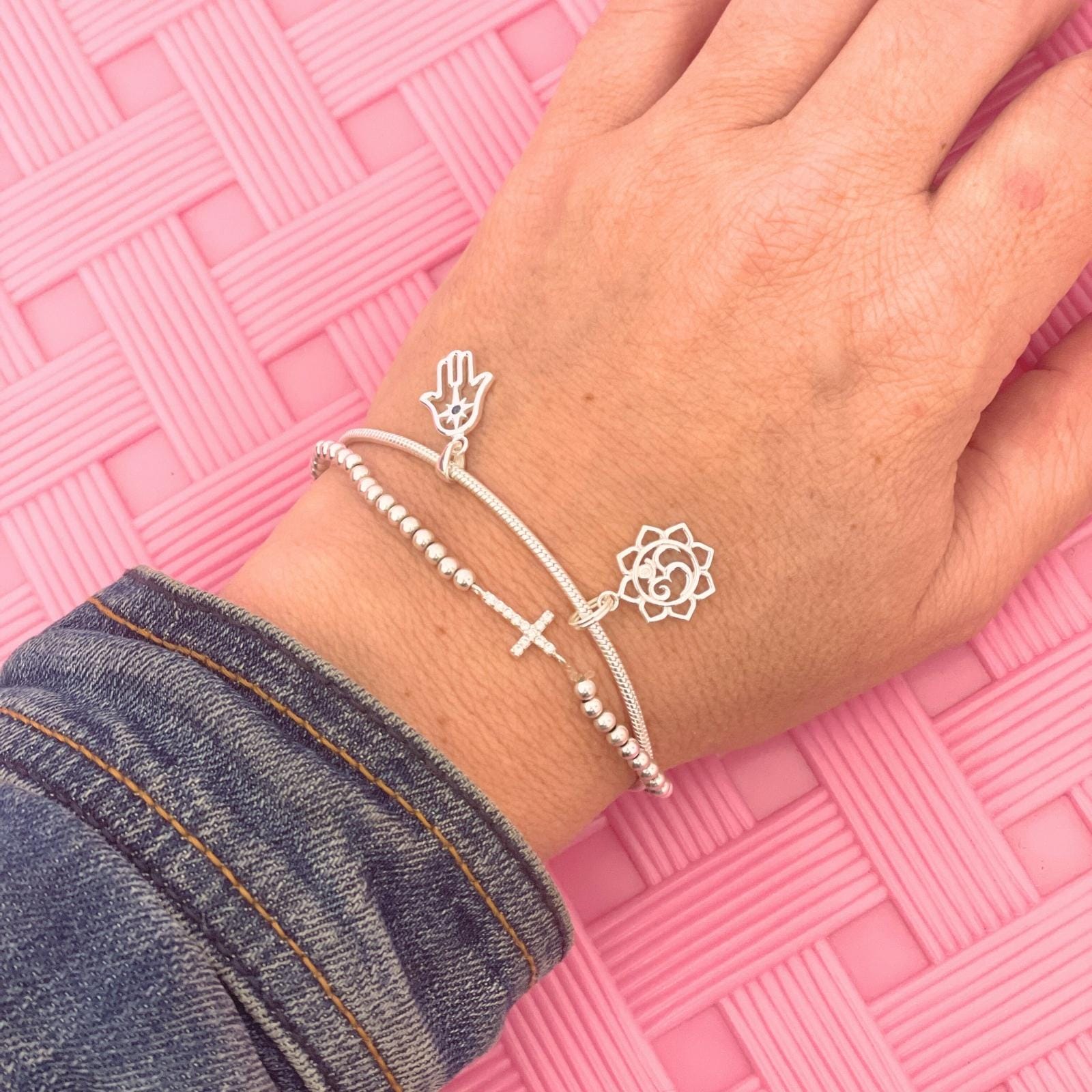 GOIA Charm Colgante HAMSA (Mano de Fátima)