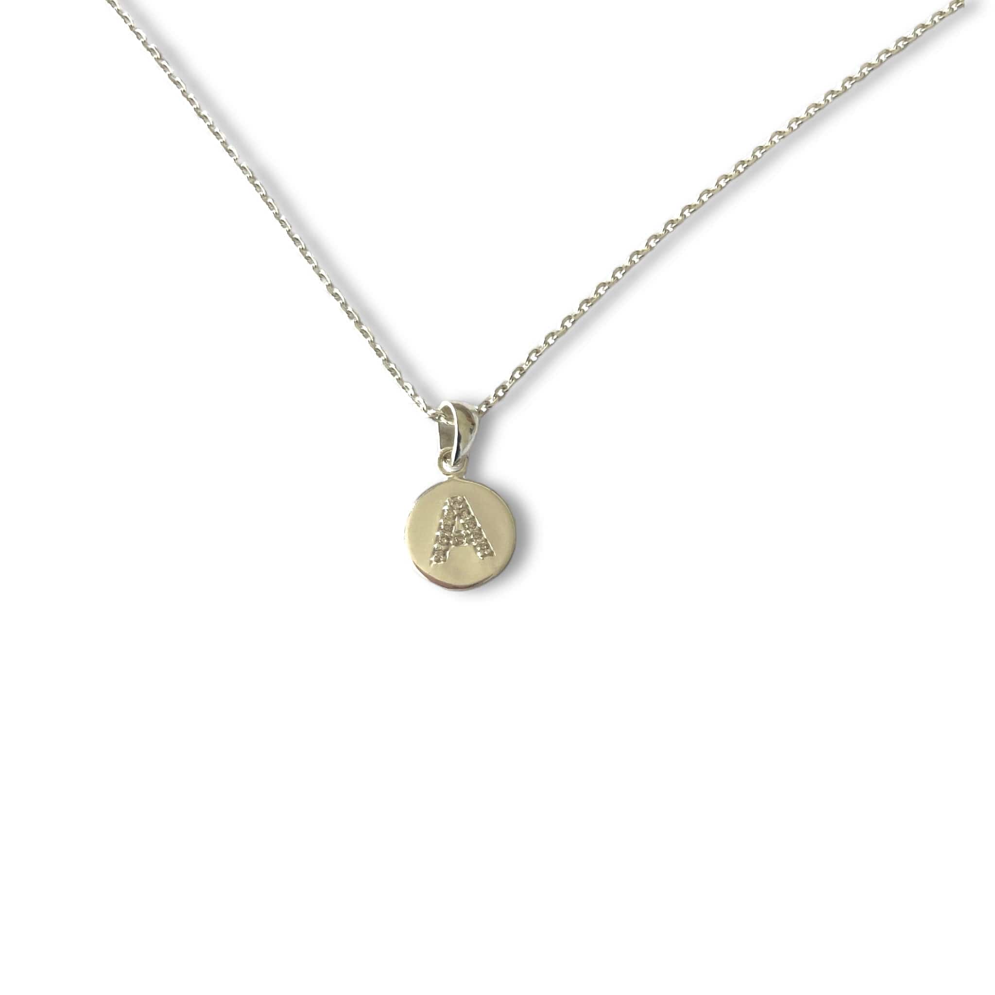 GOIA Charm Colgante letras plata