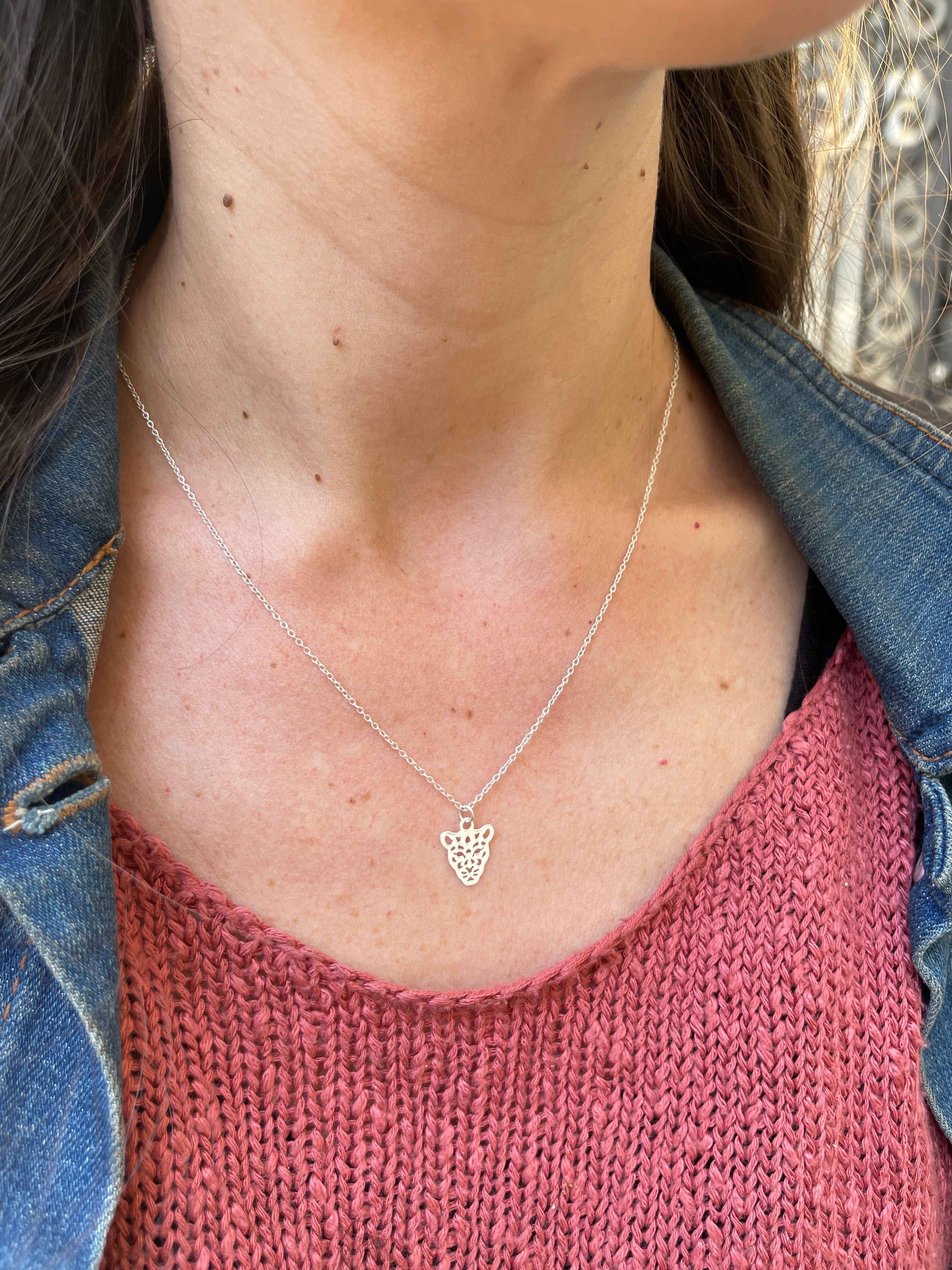 Goia COLGANTE COLGANTE LEOPARDO S Plata